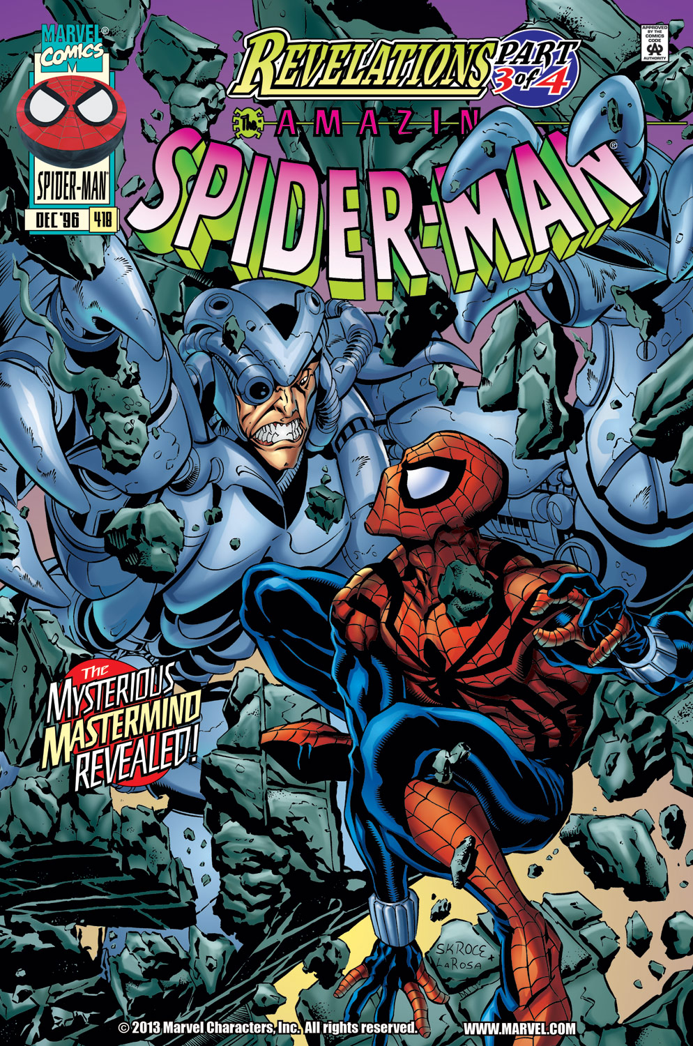 Read online The Amazing Spider-Man (1963) comic -  Issue #418 - 1