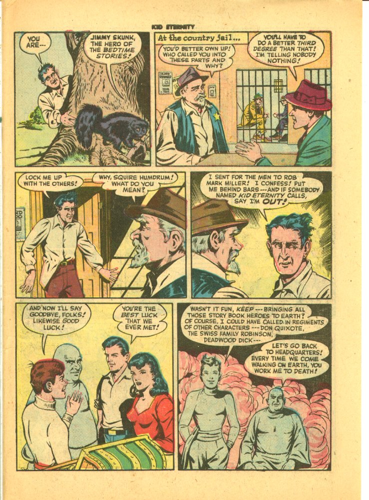 Read online Kid Eternity (1946) comic -  Issue #4 - 49