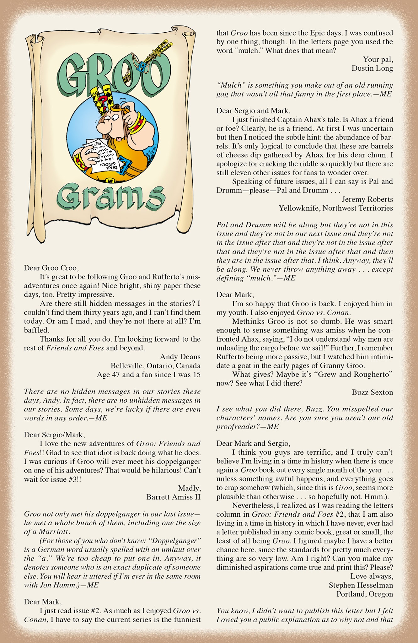 Read online Groo: Friends and Foes comic -  Issue #4 - 26