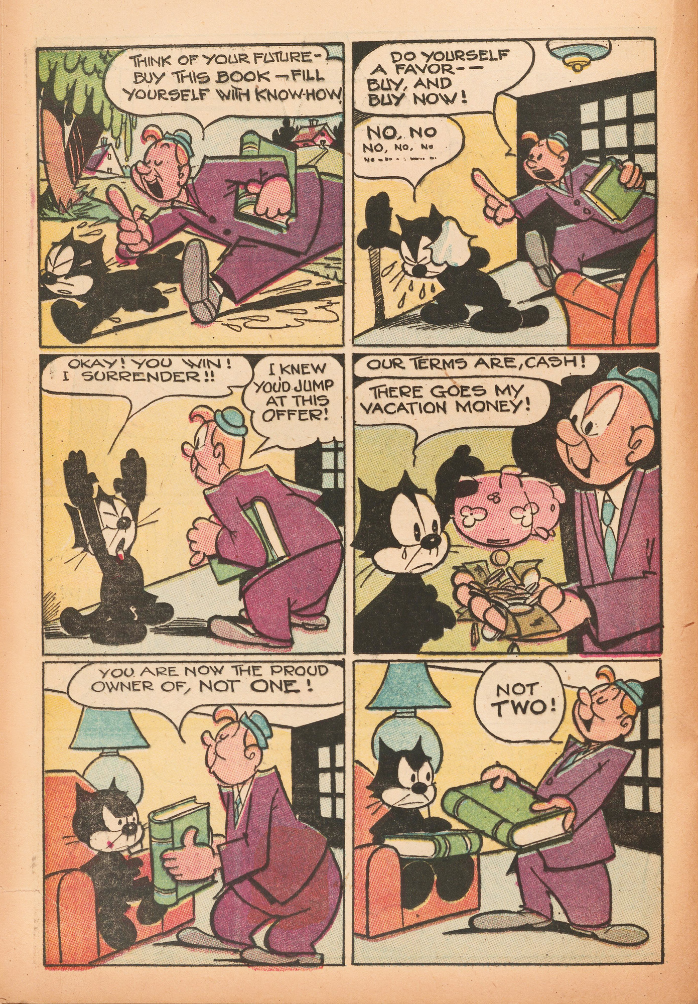 Read online Felix the Cat (1951) comic -  Issue #52 - 22