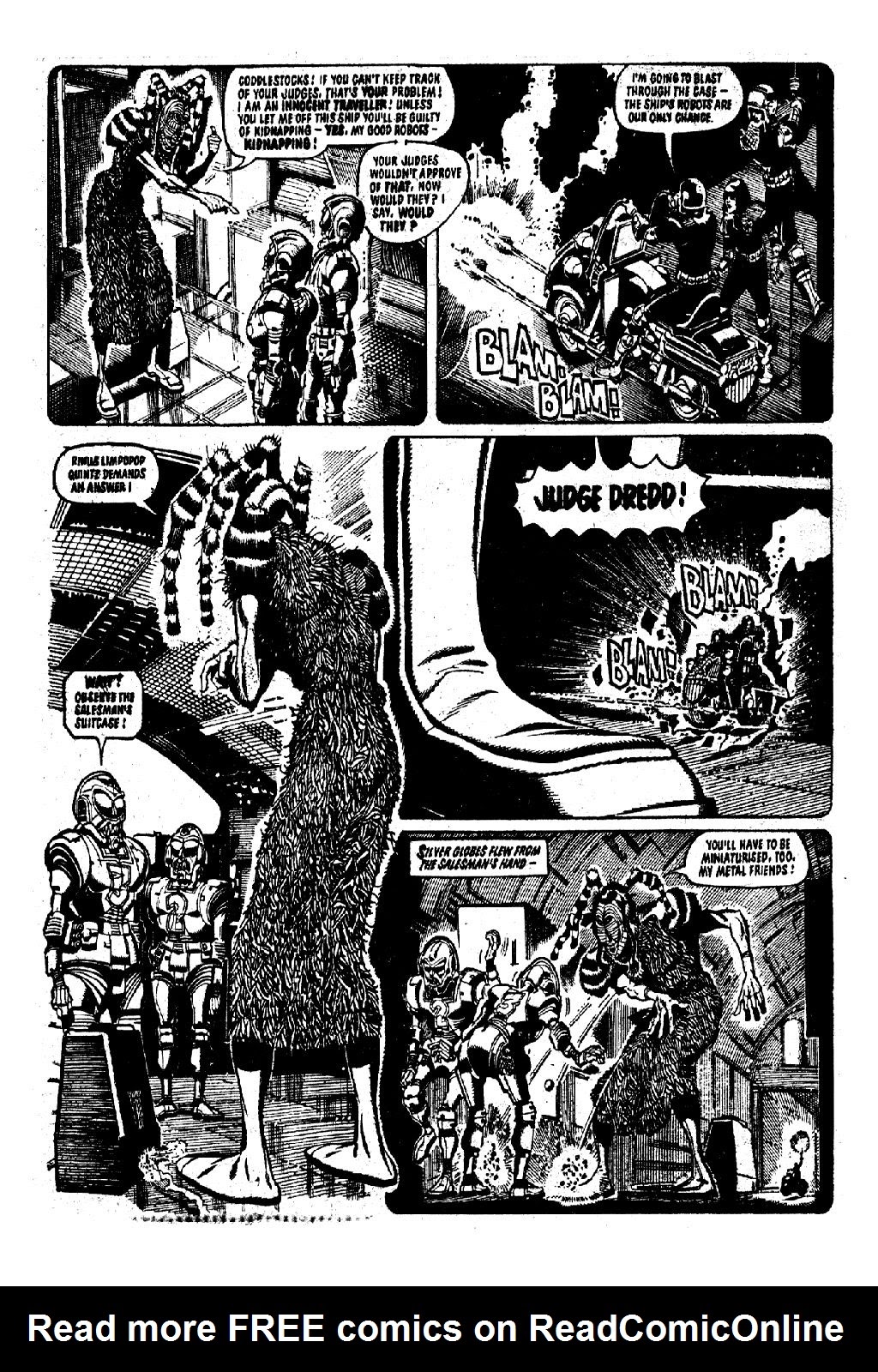 Read online Judge Dredd Epics comic -  Issue # TPB The Judge Child Quest - 102