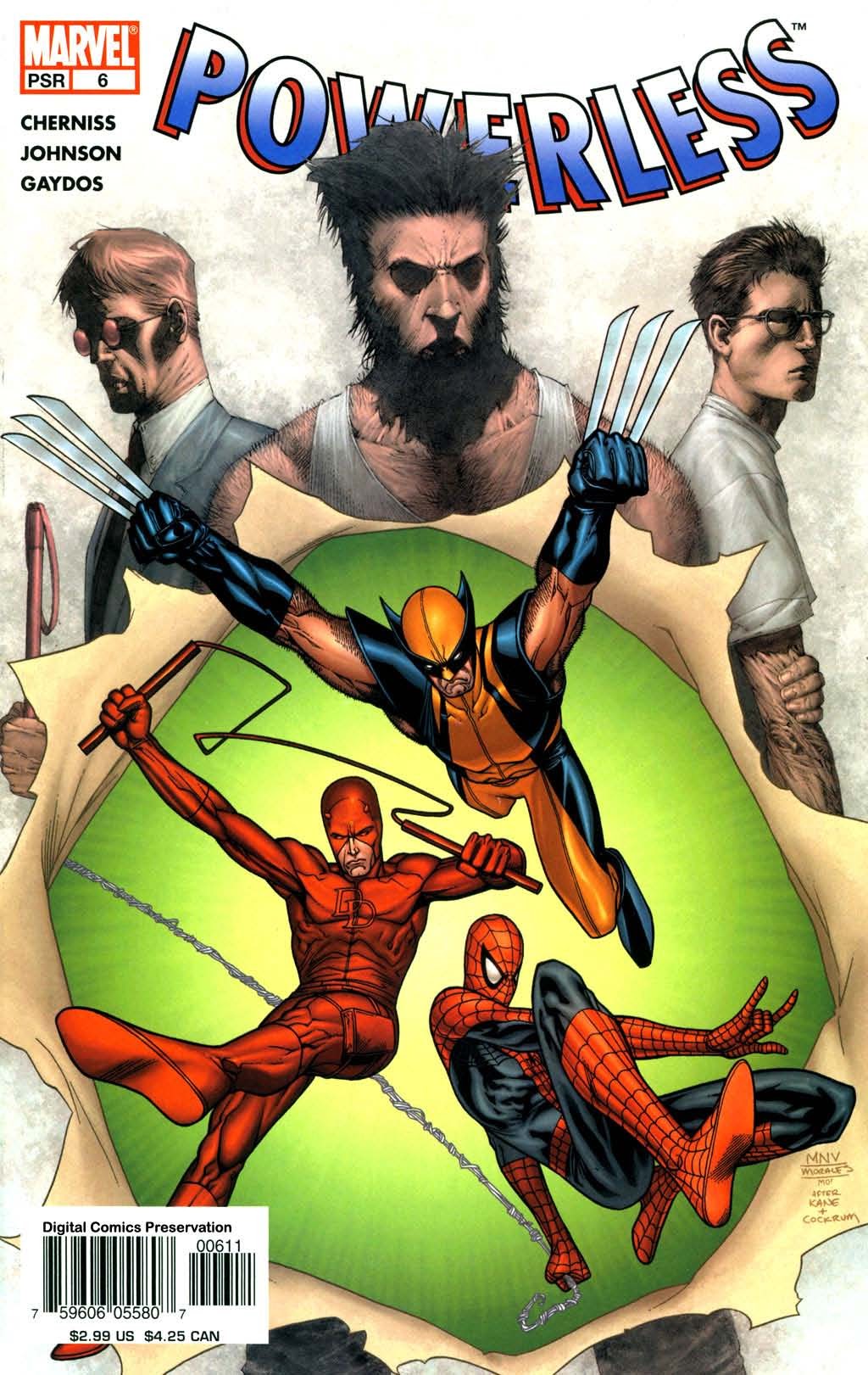 Read online Powerless comic -  Issue #6 - 1