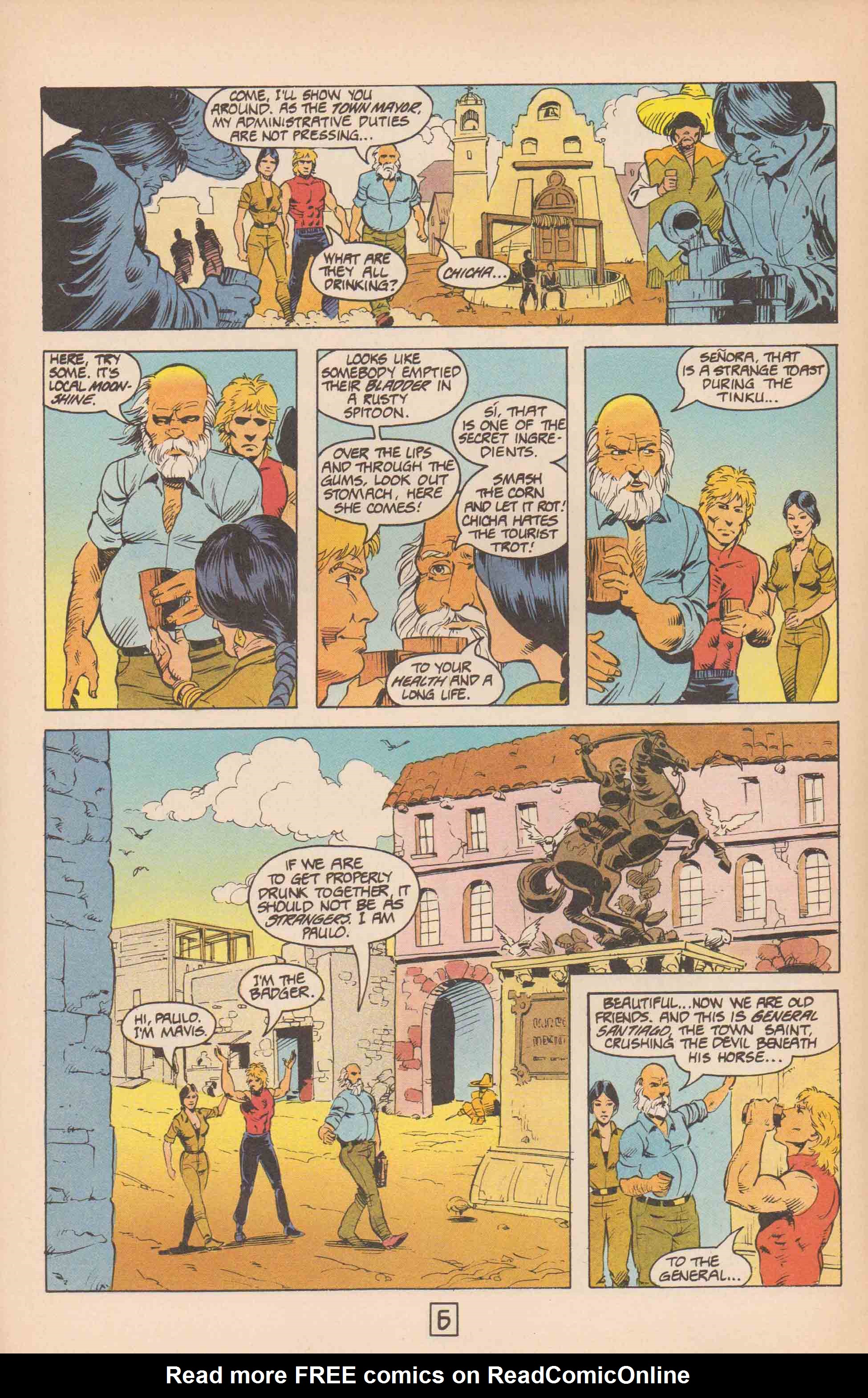 Read online The Badger comic -  Issue #52 - 8