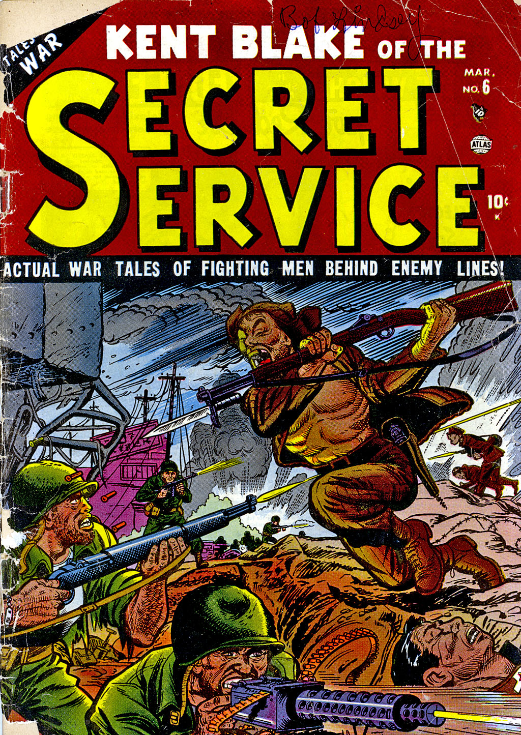Read online Kent Blake of the Secret Service comic -  Issue #6 - 1