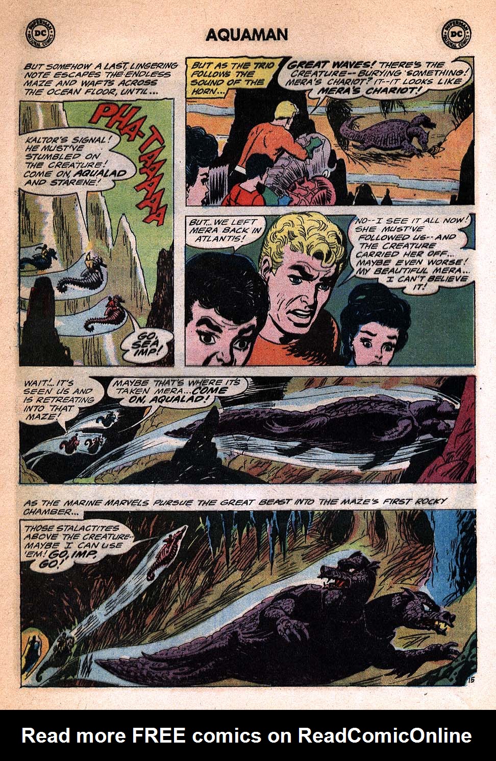 Read online Aquaman (1962) comic -  Issue #20 - 20