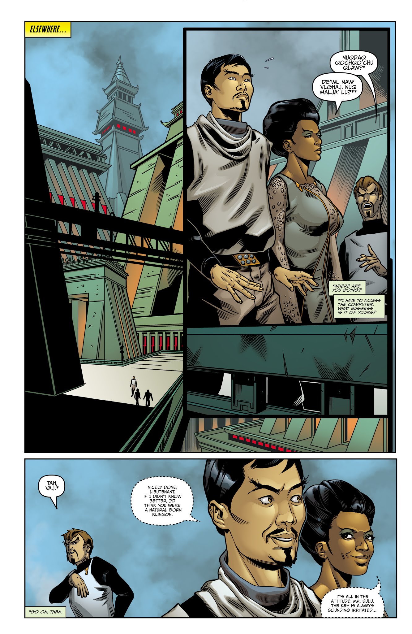 Read online Star Trek/Planet of the Apes: The Primate Directive comic -  Issue # _TPB - 8