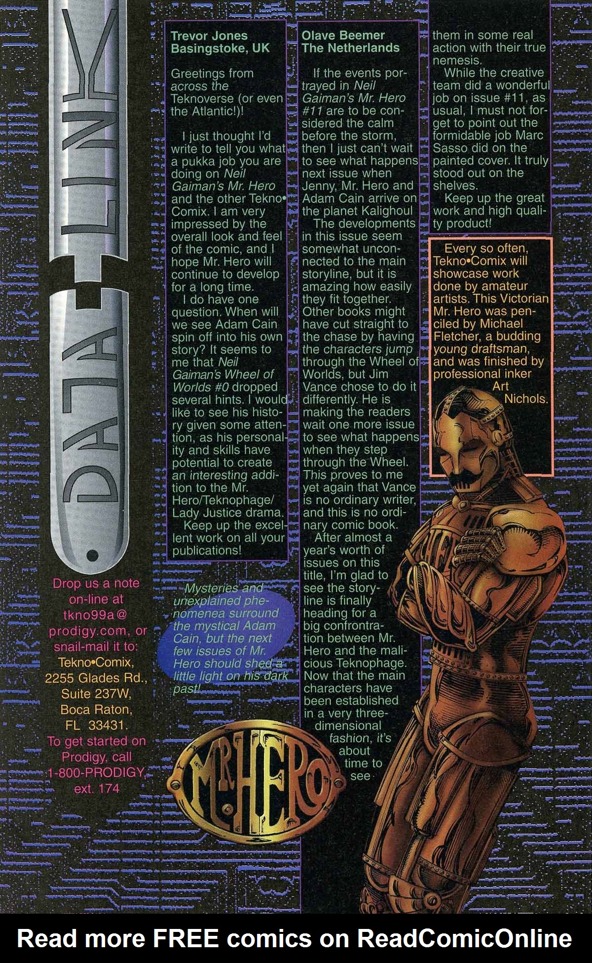 Read online Neil Gaiman's Mr. Hero - The Newmatic Man (1995) comic -  Issue #12 - 30