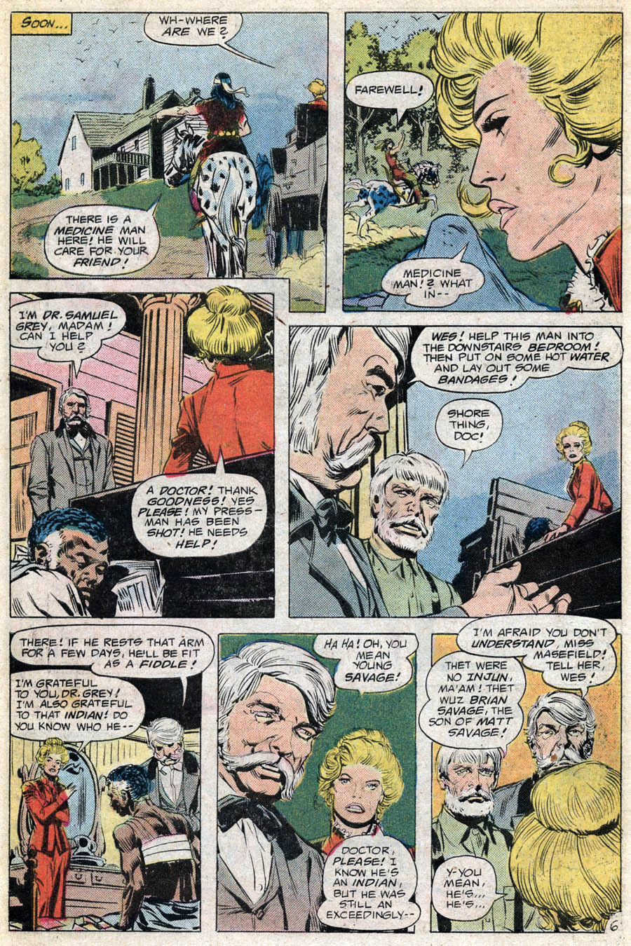 Read online Weird Western Tales (1972) comic -  Issue #40 - 7