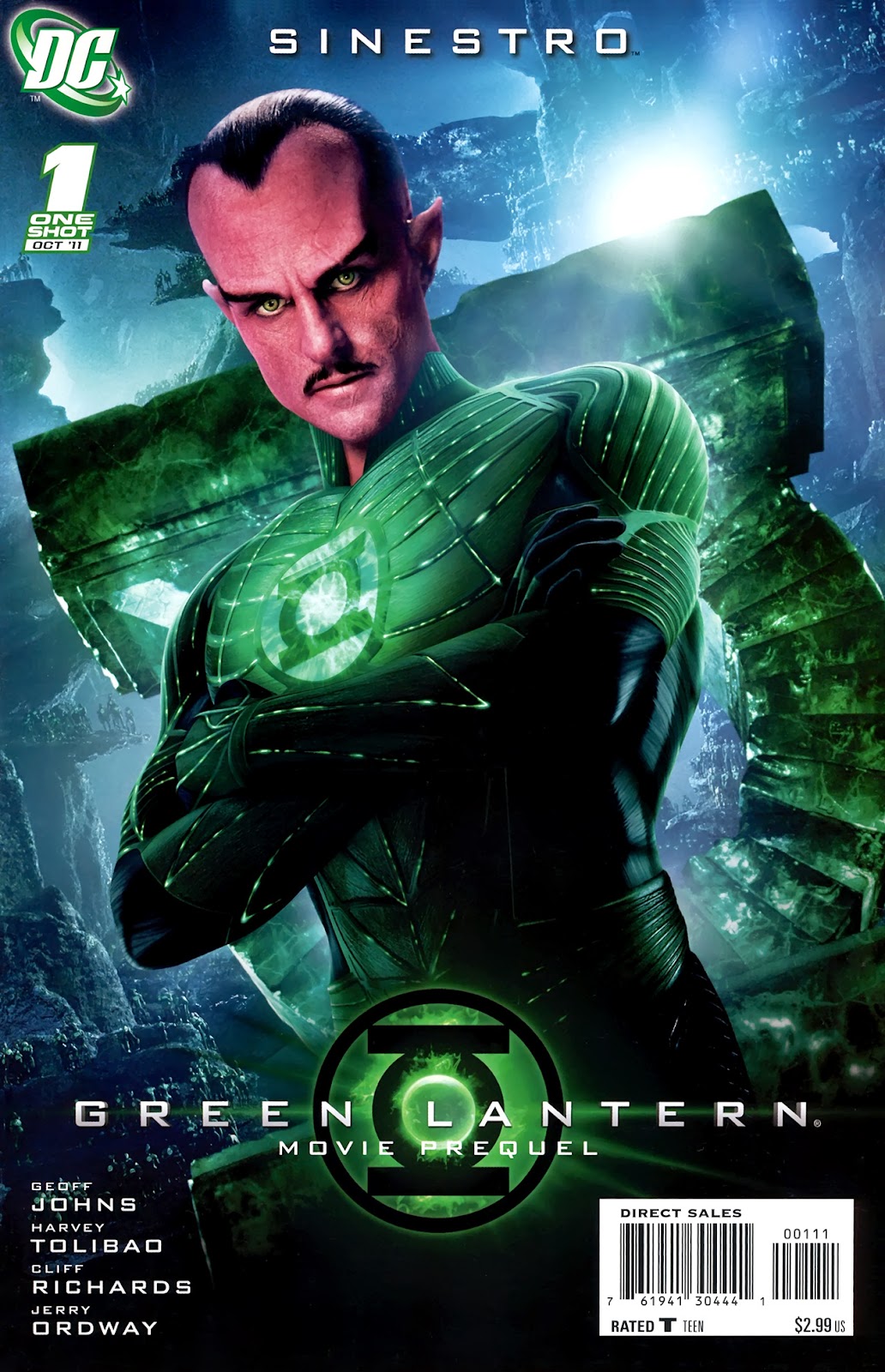 Green Lantern Movie Prequel: Sinestro issue Full - Page 1