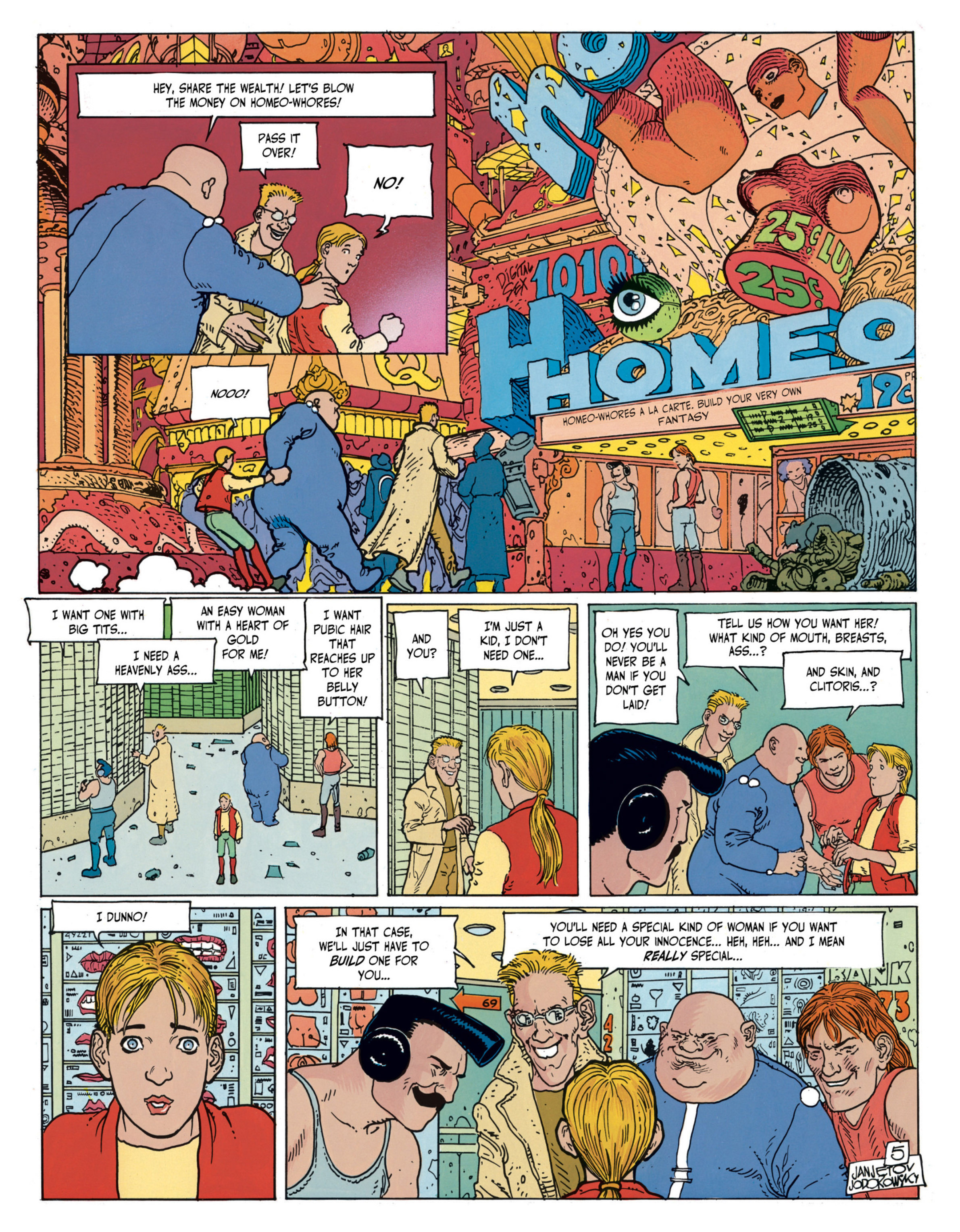 Read online Before the Incal comic -  Issue #1 - 8