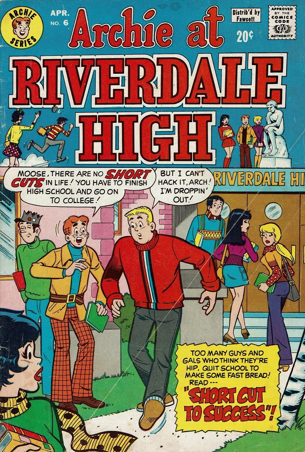Read online Archie at Riverdale High (1972) comic -  Issue #6 - 1