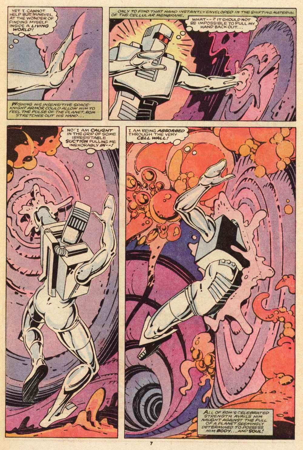 Read online ROM (1979) comic -  Issue #69 - 8