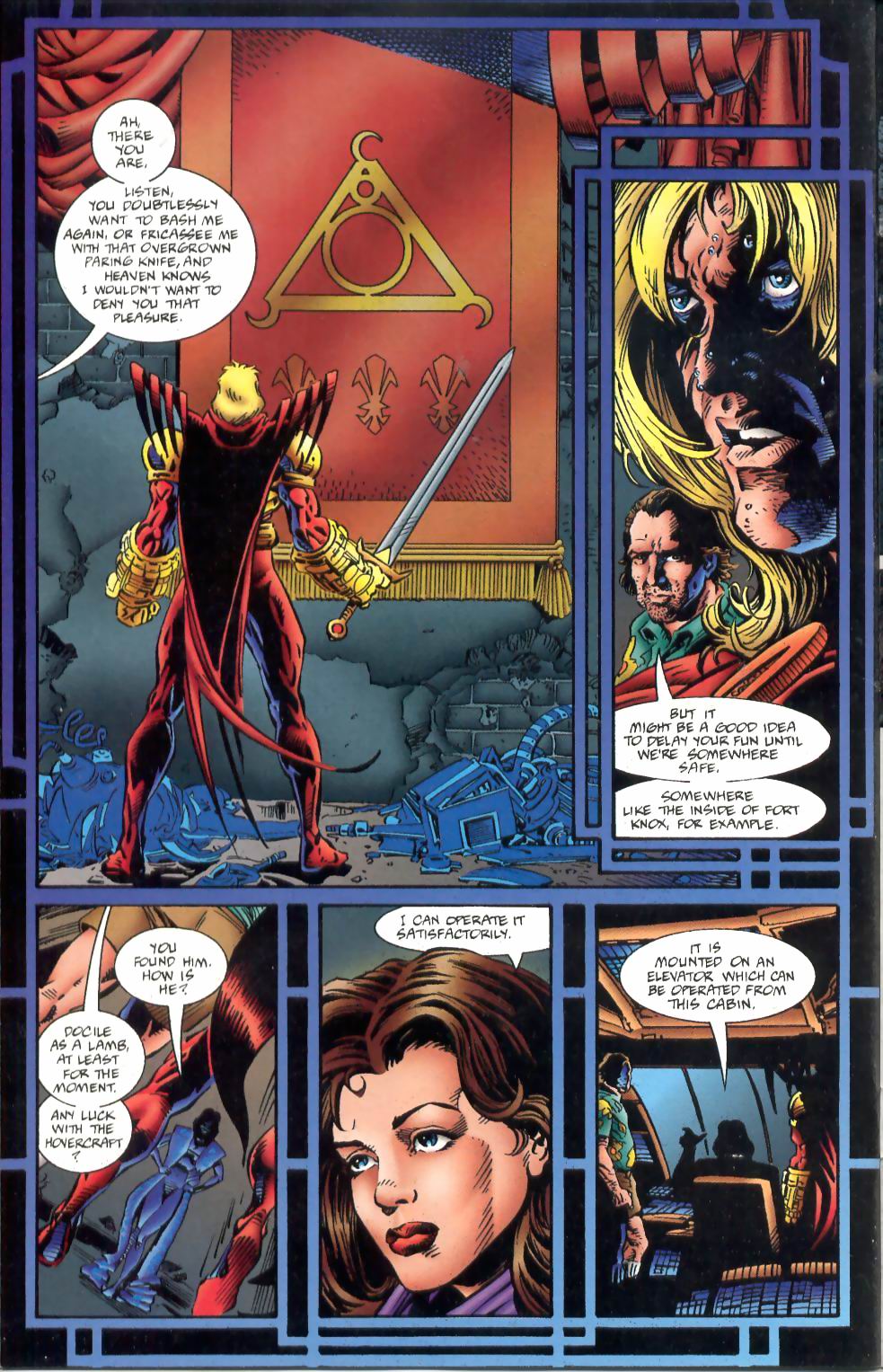 Read online Azrael (1995) comic -  Issue #8 - 19