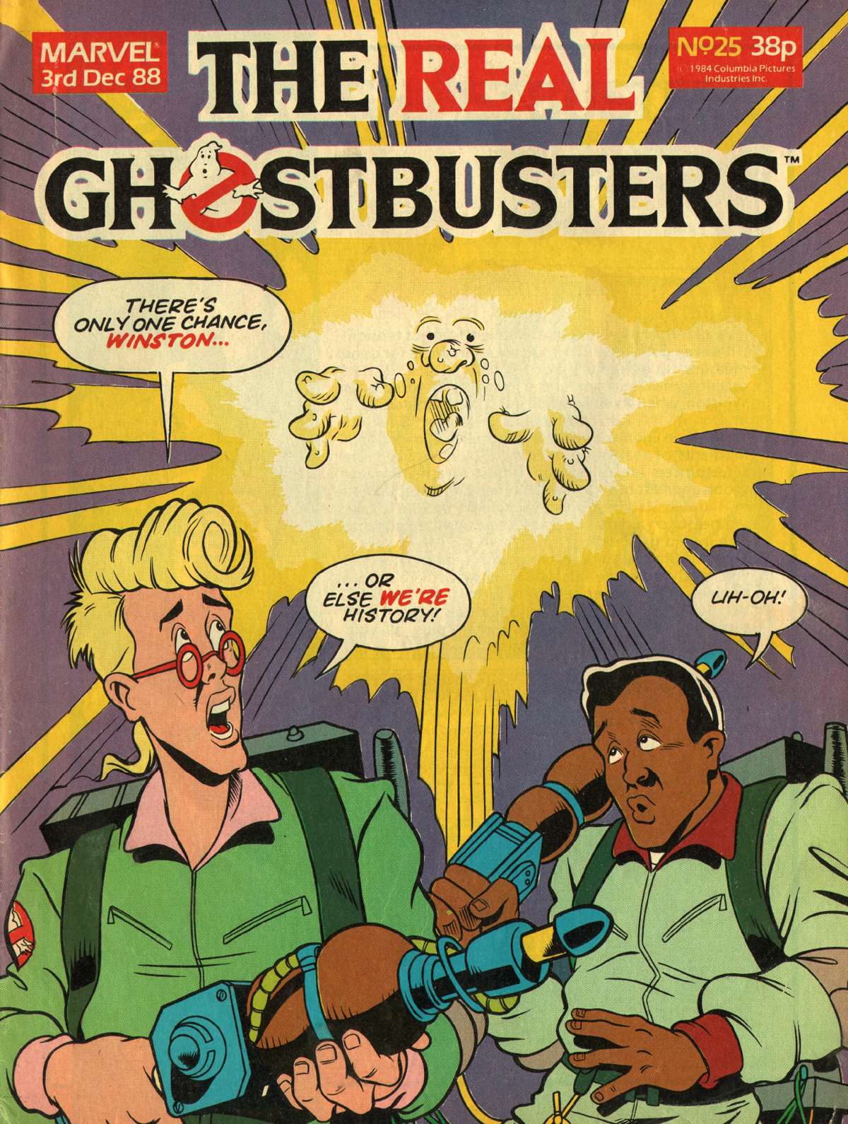 Read online The Real Ghostbusters comic -  Issue #25 - 1