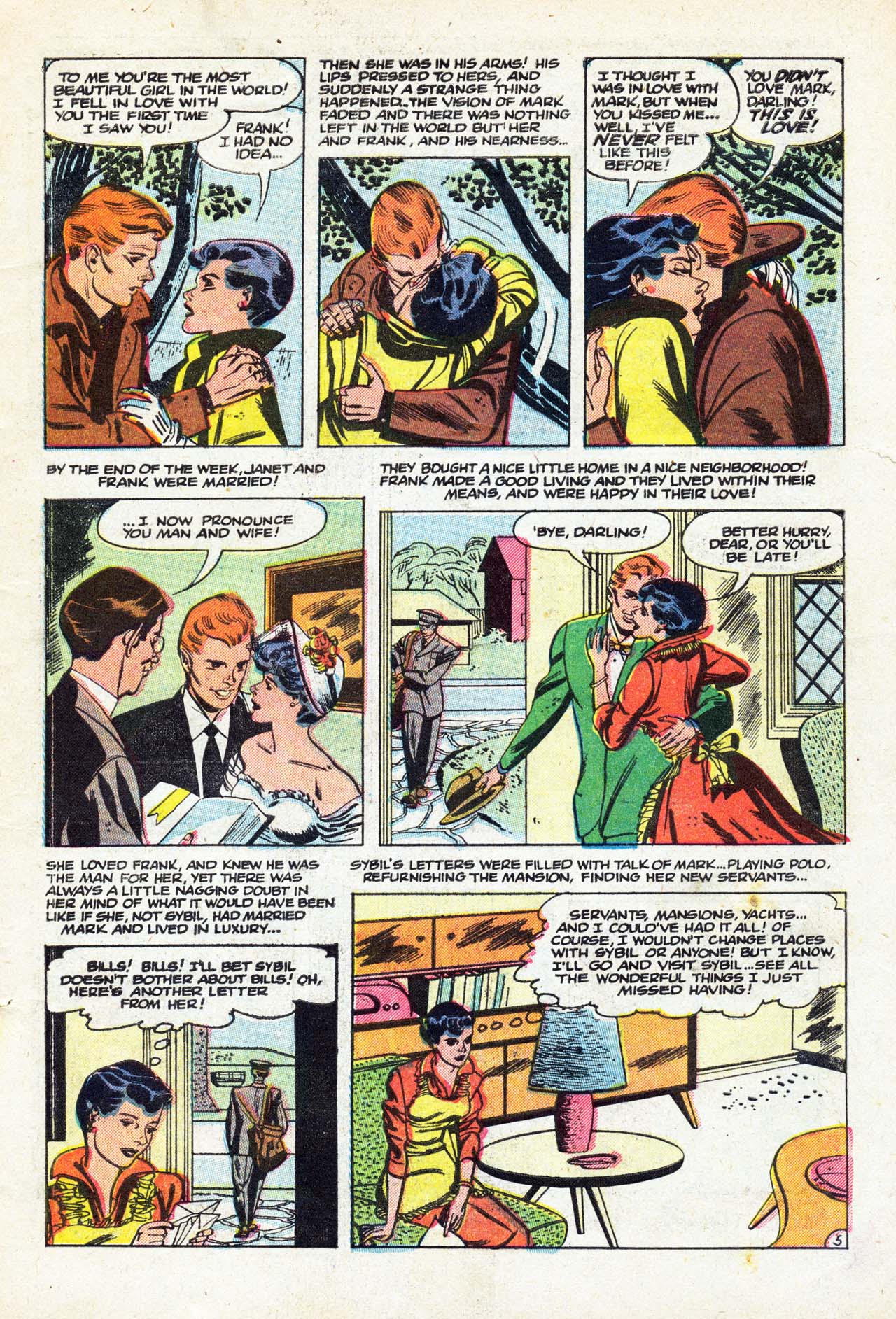 Read online Love Romances comic -  Issue #38 - 31