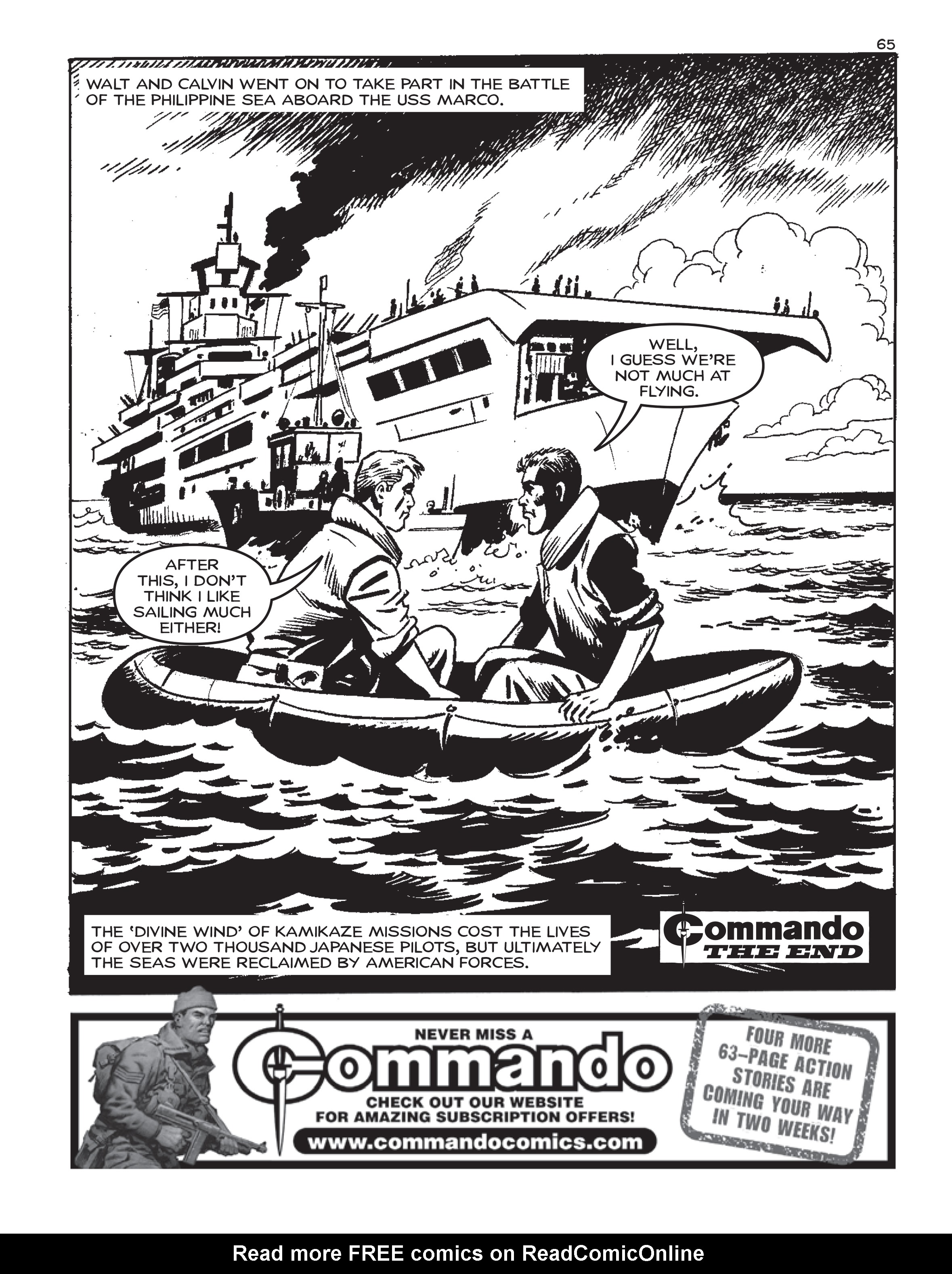 Read online Commando: For Action and Adventure comic -  Issue #5227 - 64