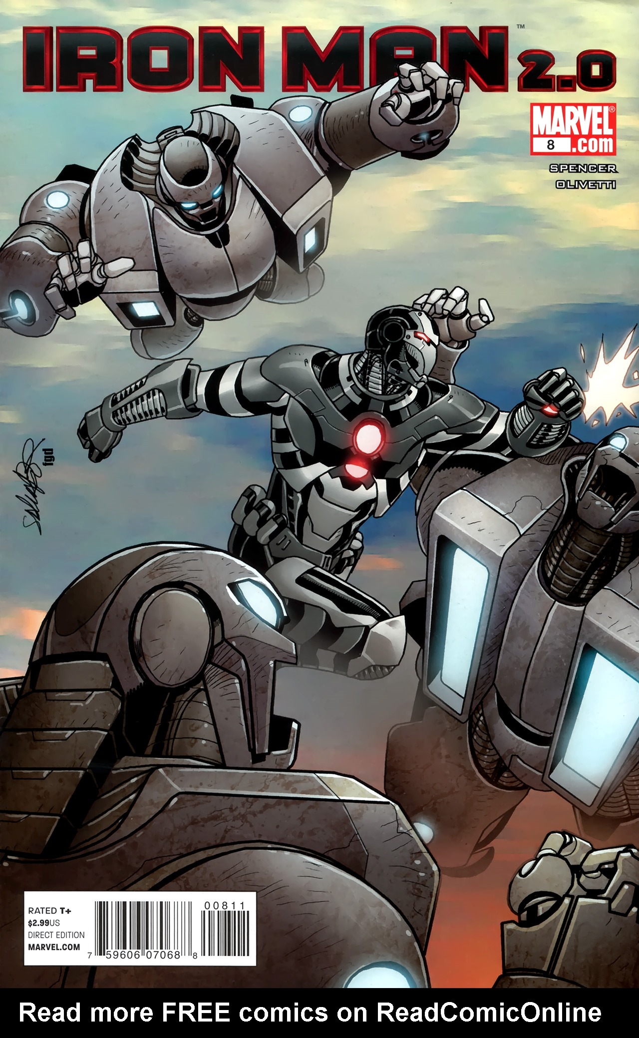 Read online Iron Man 2.0 comic -  Issue #8 - 1