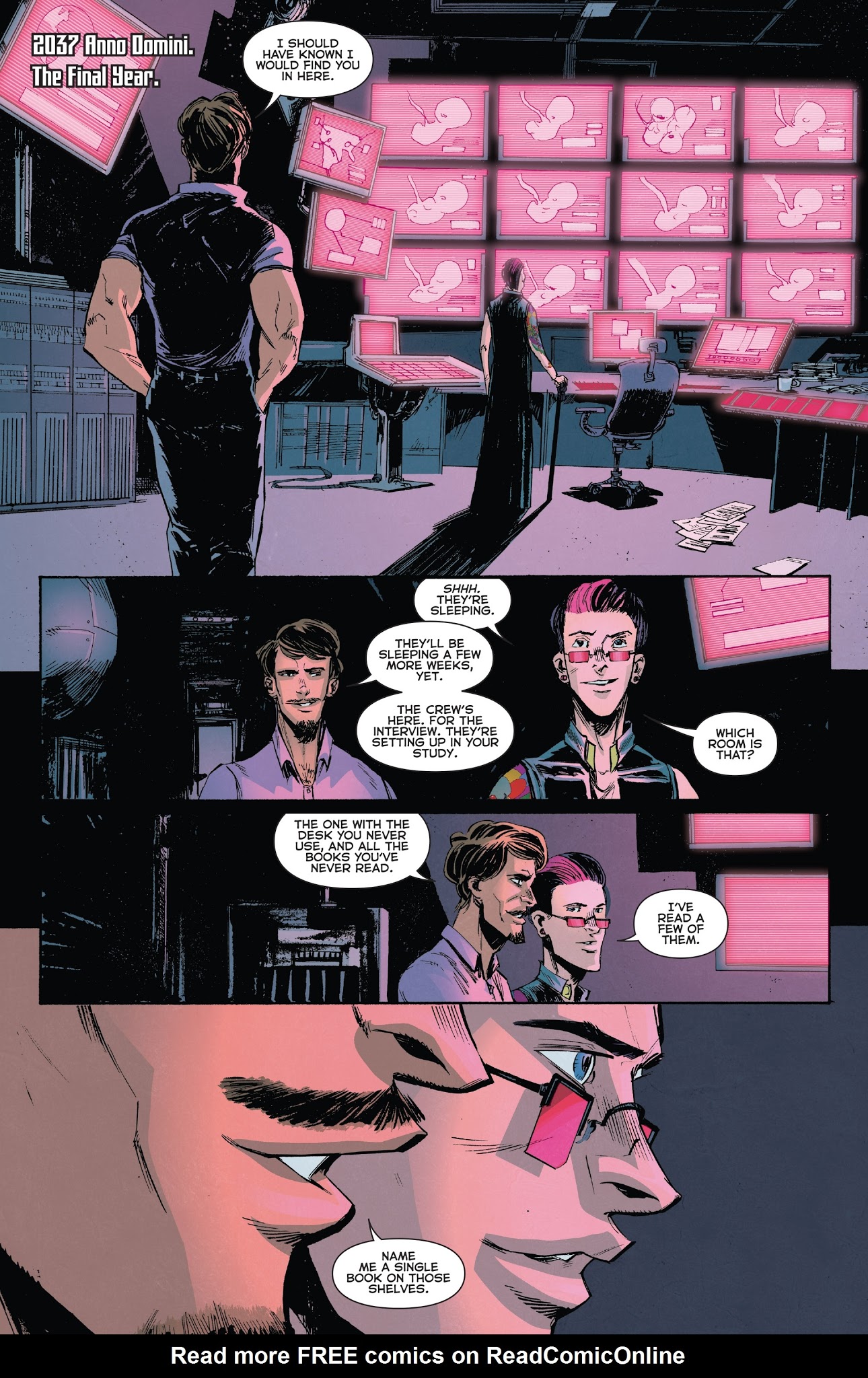 Read online Eugenic comic -  Issue #1 - 4