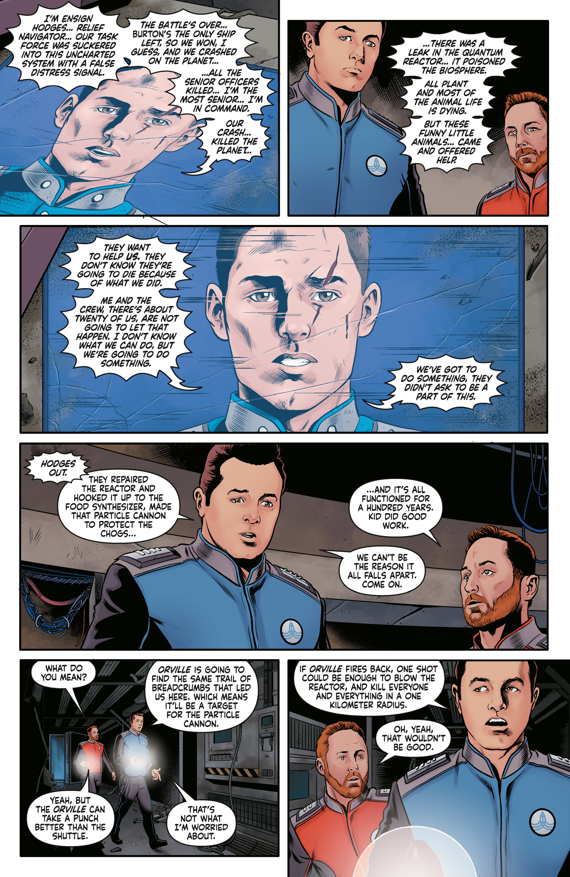 Read online The Orville comic -  Issue #2 - 11