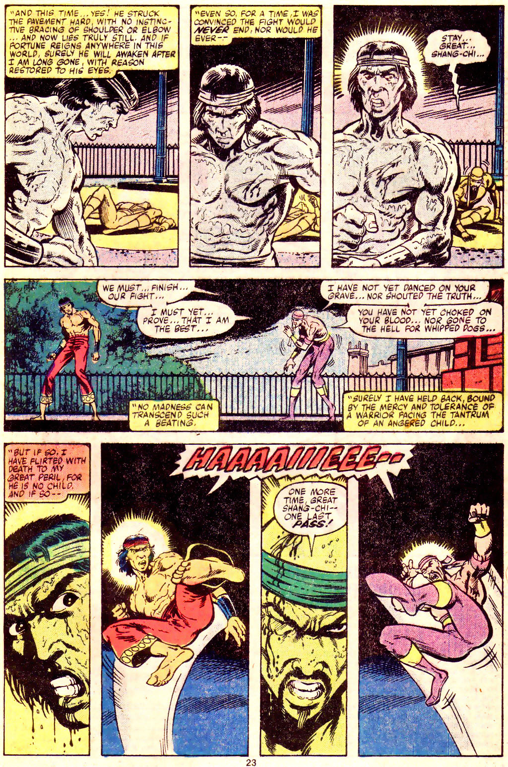 Master of Kung Fu (1974) Issue #98 #83 - English 19