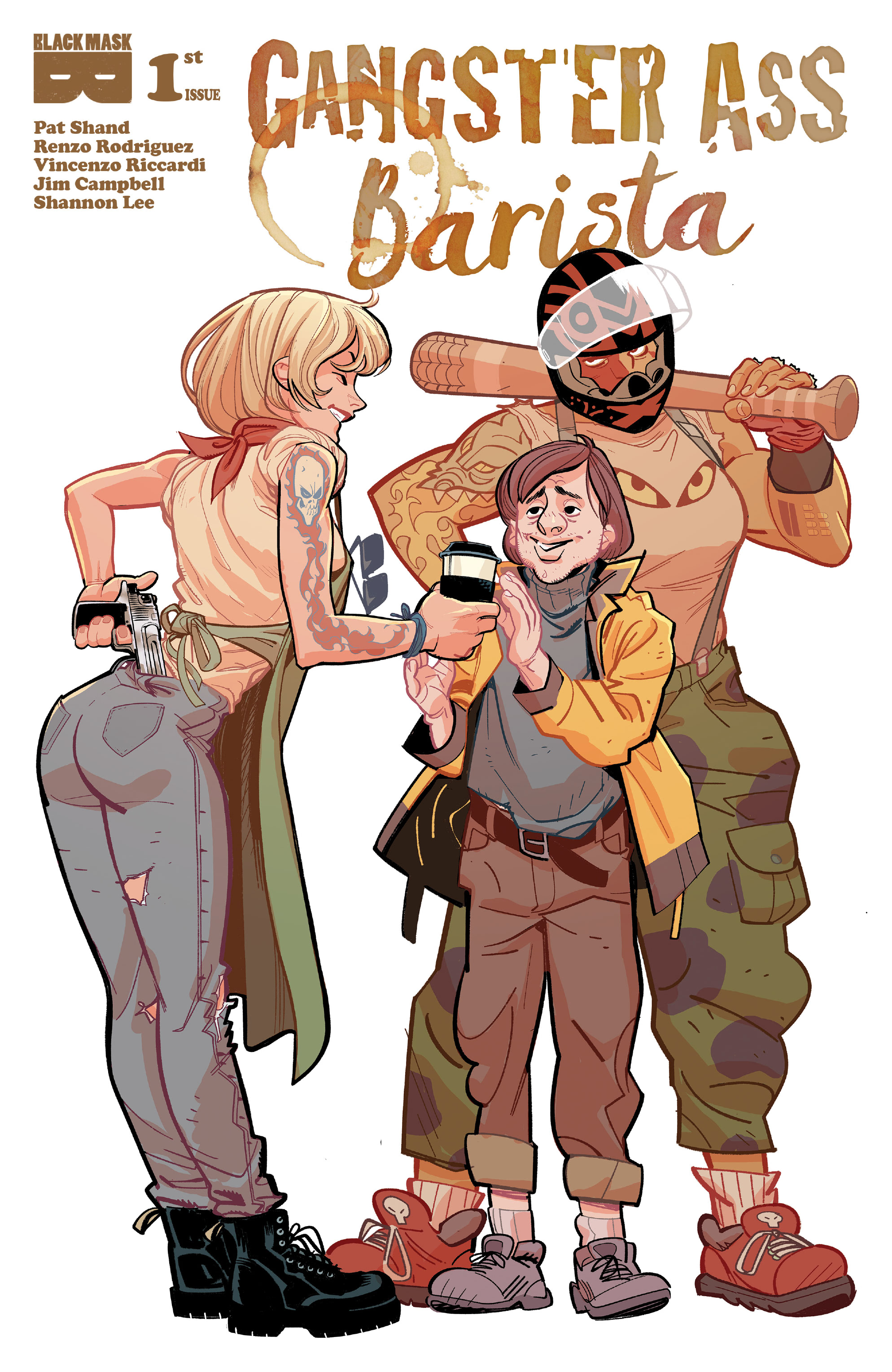 Read online Gangster Ass Barista comic -  Issue #1 - 1