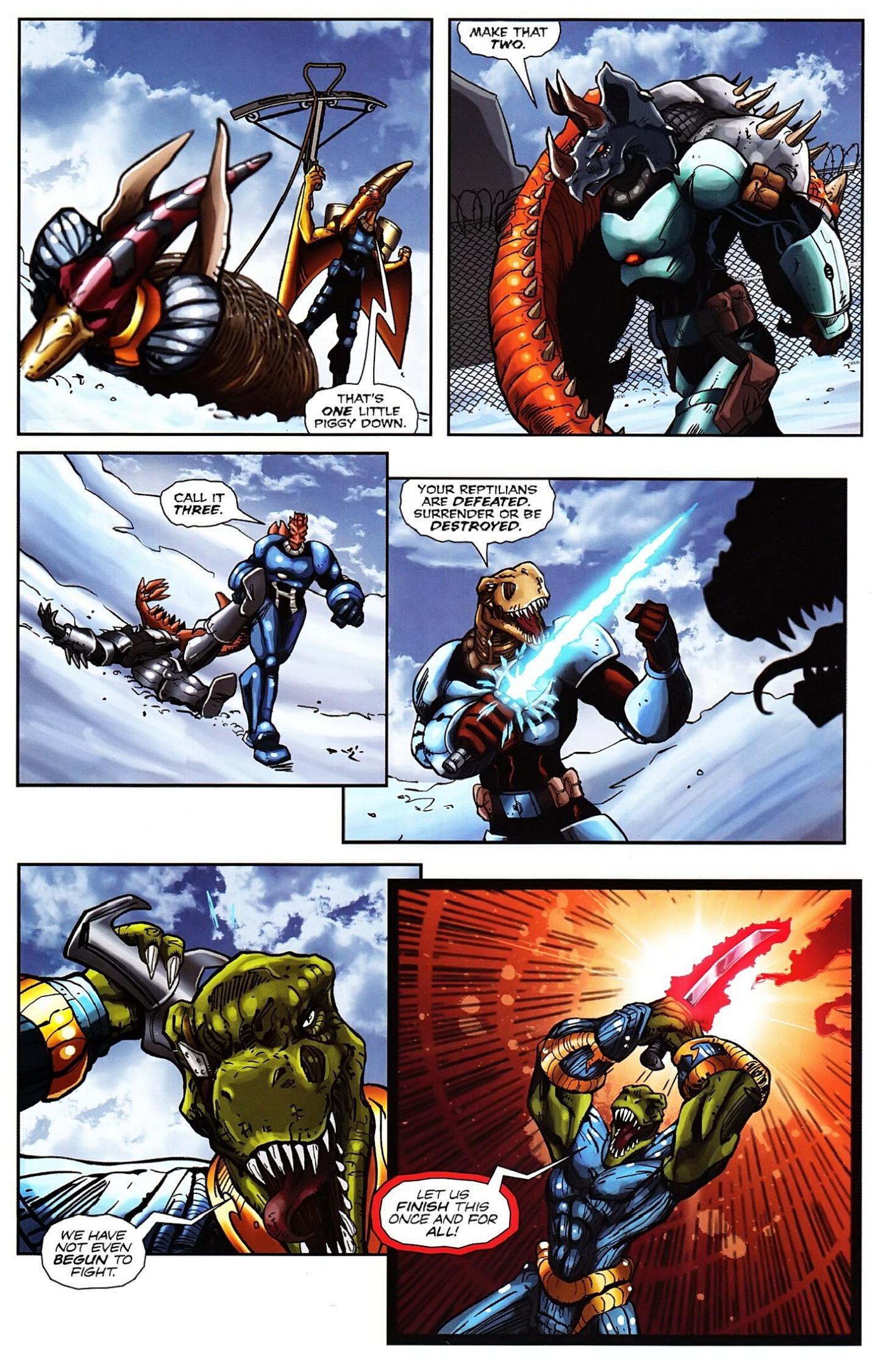 Read online Jurassic StrikeForce 5 comic -  Issue #2 - 23