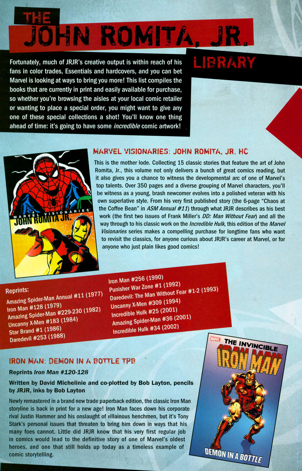Read online John Romita Jr. 30th Anniversary Special comic -  Issue # Full - 55