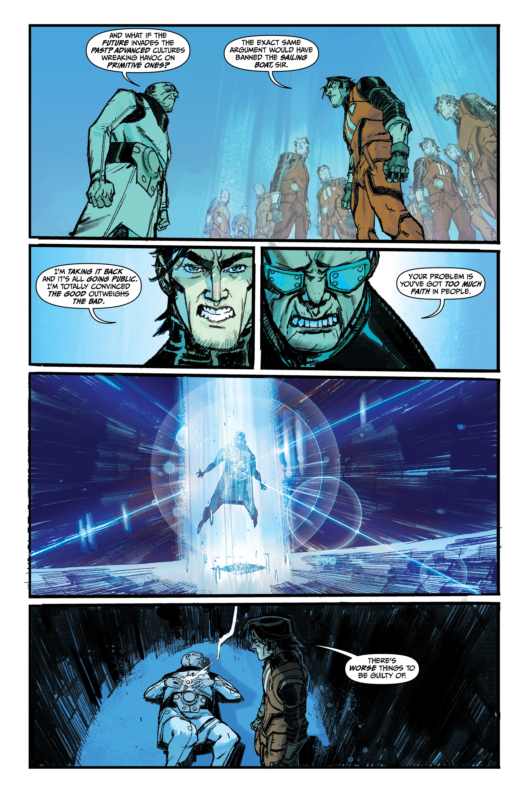 Read online Chrononauts: Futureshock comic -  Issue #4 - 23