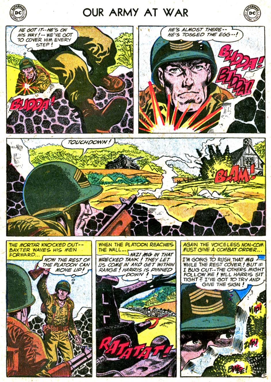 Read online Our Army at War (1952) comic -  Issue #59 - 16