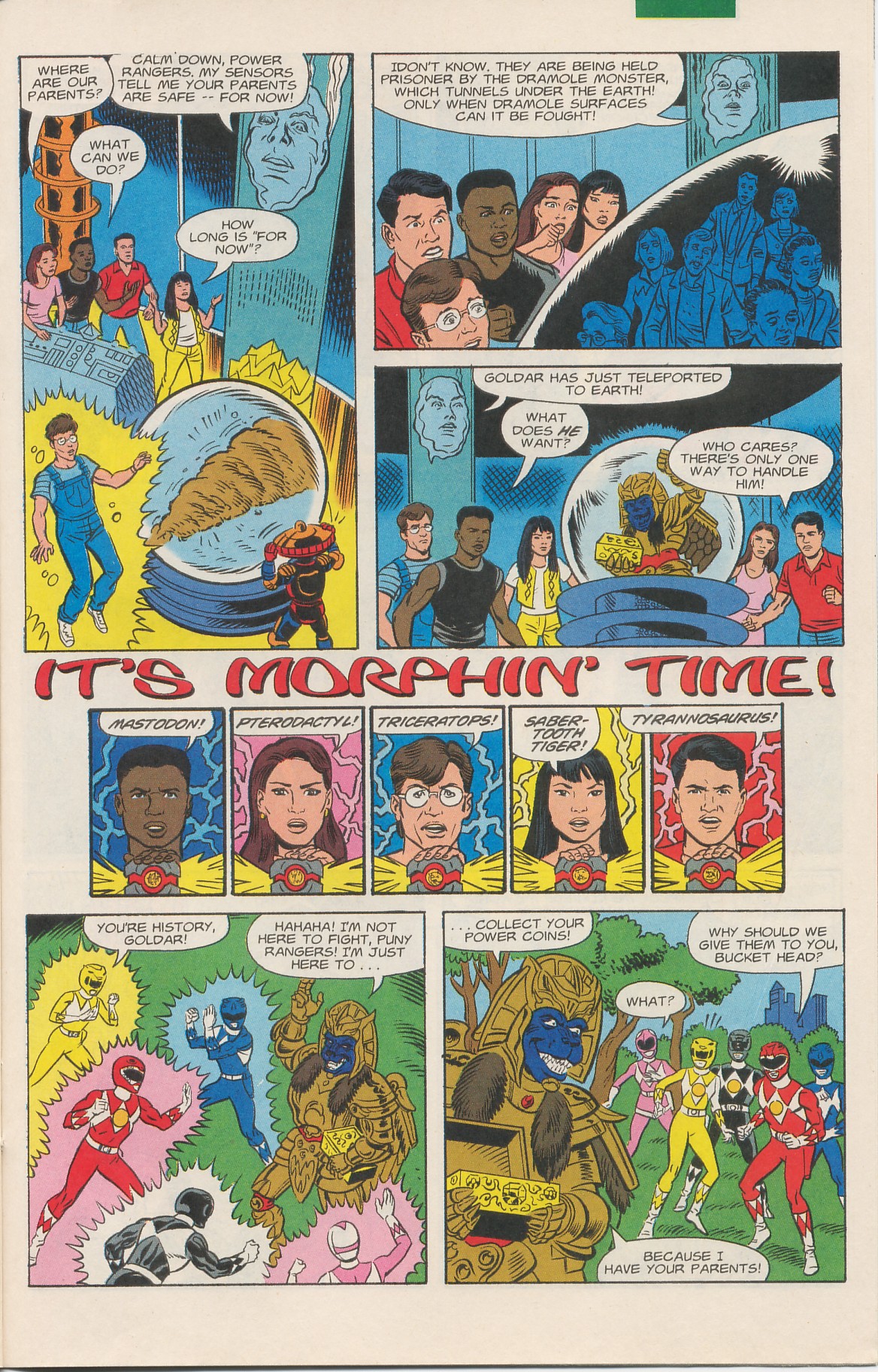 Read online Mighty Morphin Power Rangers Saga comic -  Issue #2 - 25