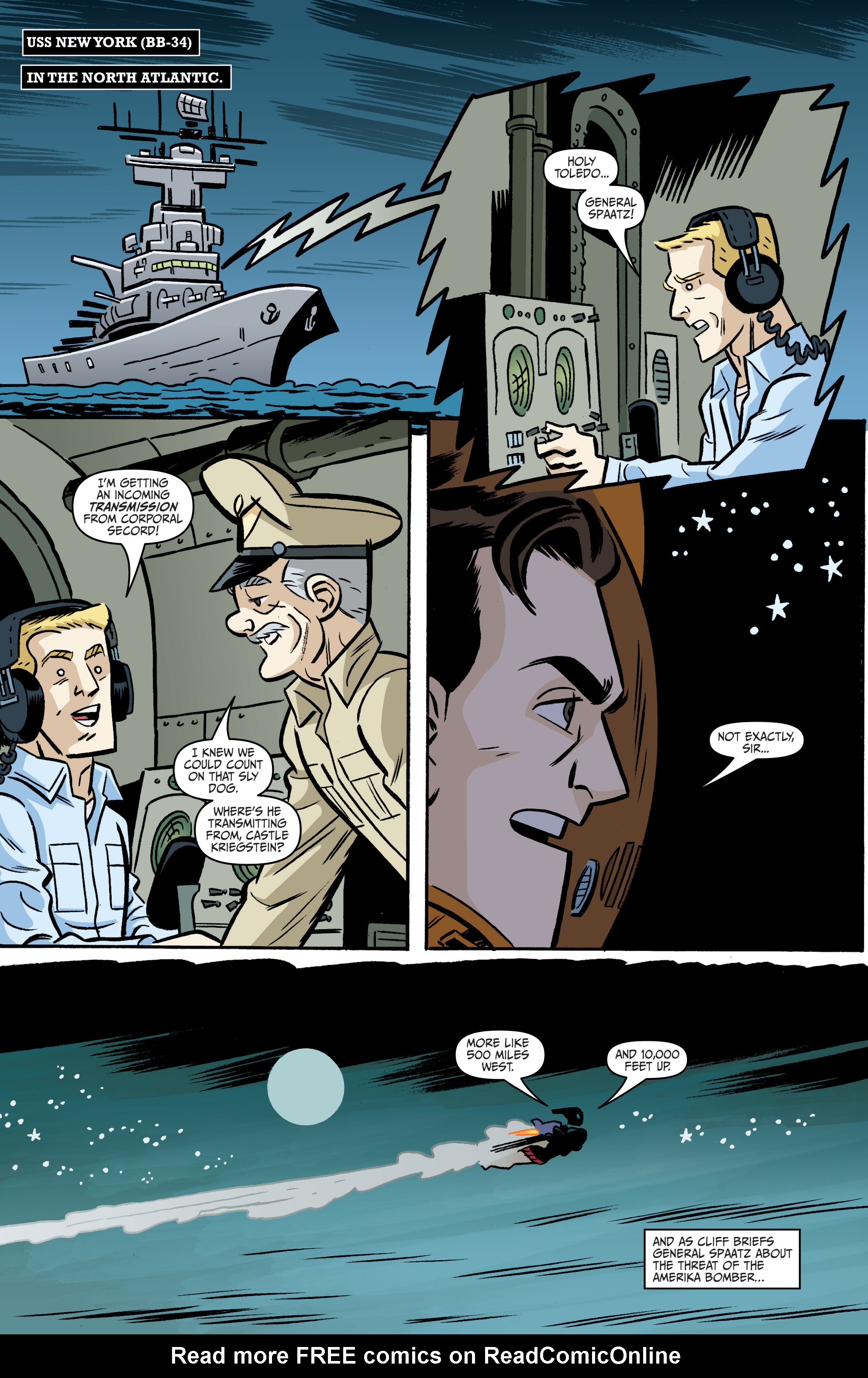 Read online The Rocketeer at War comic -  Issue #4 - 4
