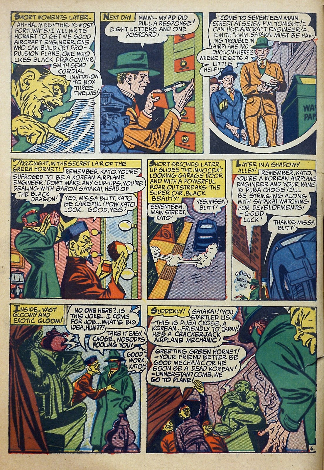 Green Hornet Comics issue 23 - Page 9