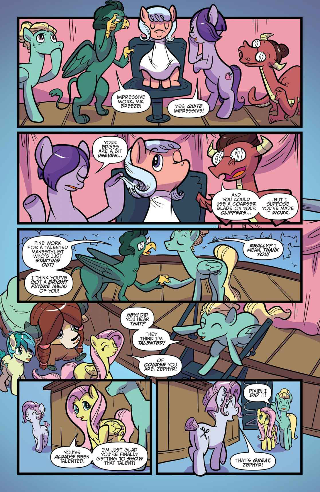 Read online My Little Pony: Friendship is Magic comic -  Issue #74 - 21