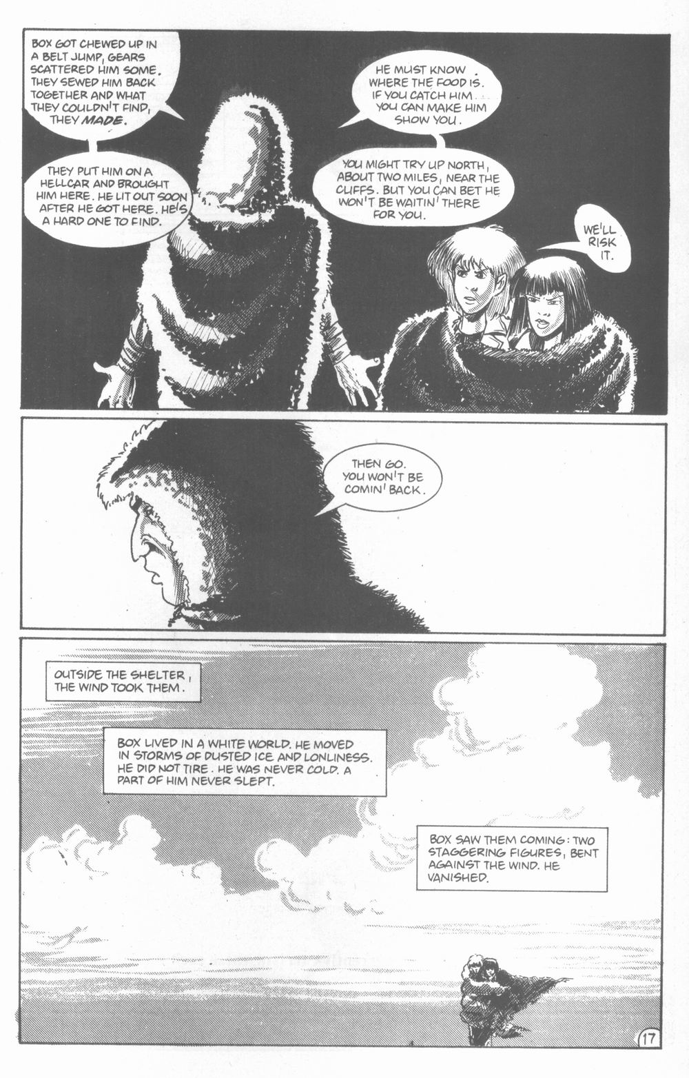 Read online Logan's Run (1990) comic -  Issue #3 - 19