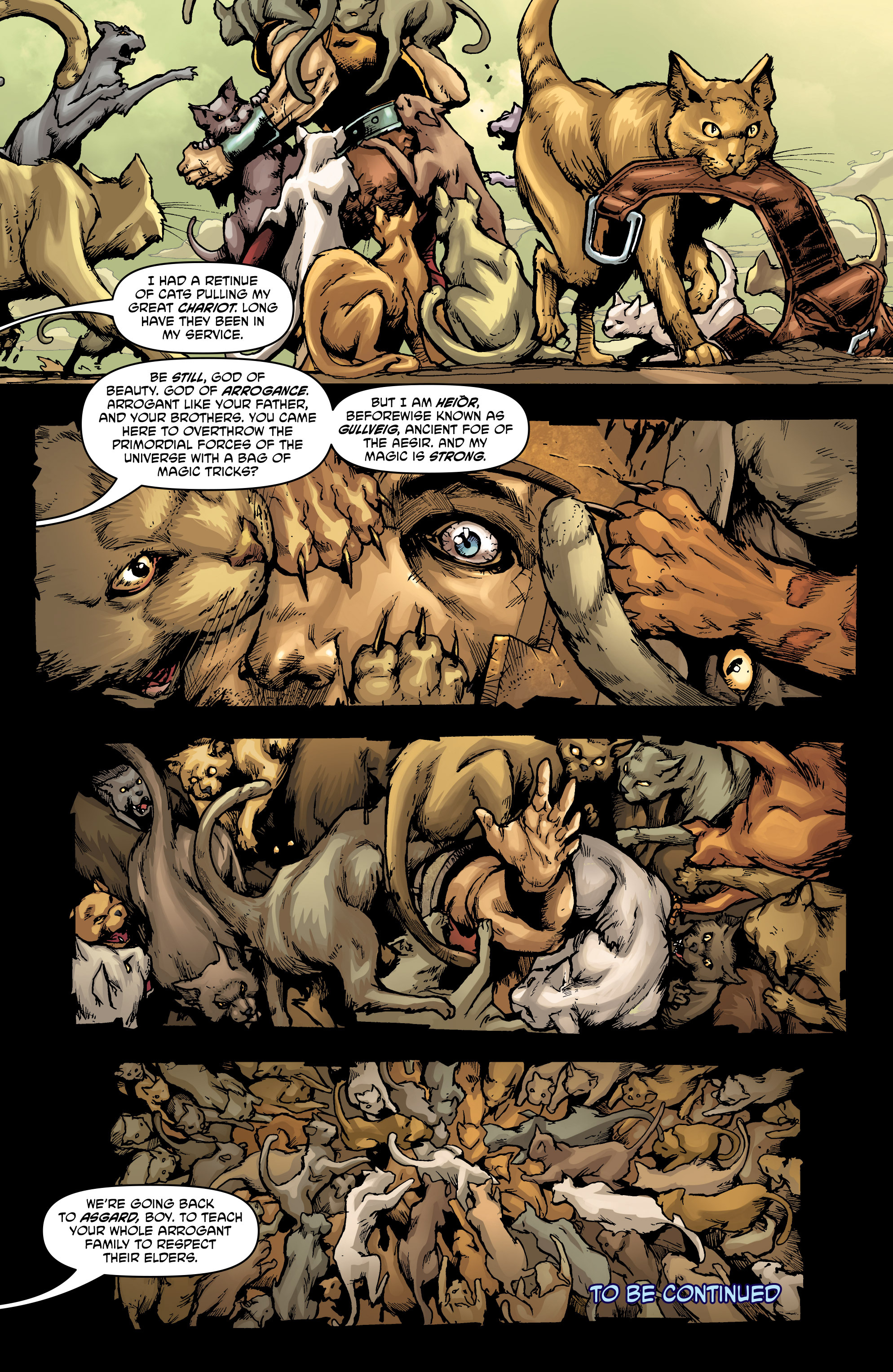 Read online God Is Dead comic -  Issue #28 - 23