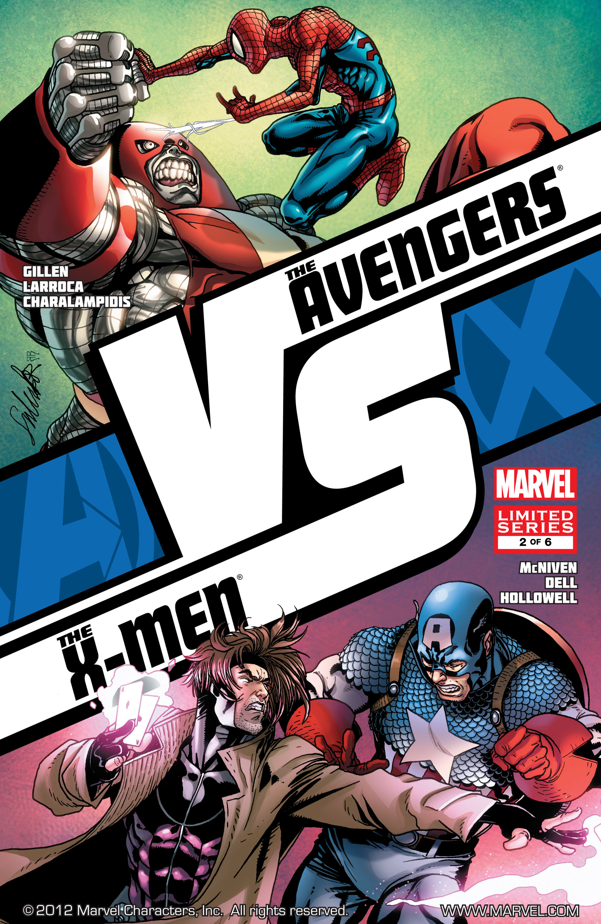 Read online AVX: VS comic -  Issue #2 - 1