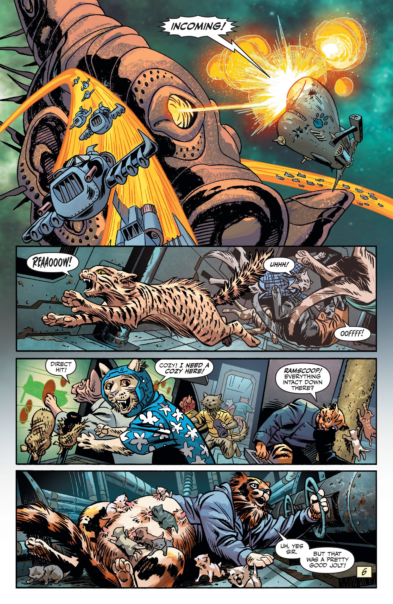 Read online Captain Ginger comic -  Issue #1 - 8