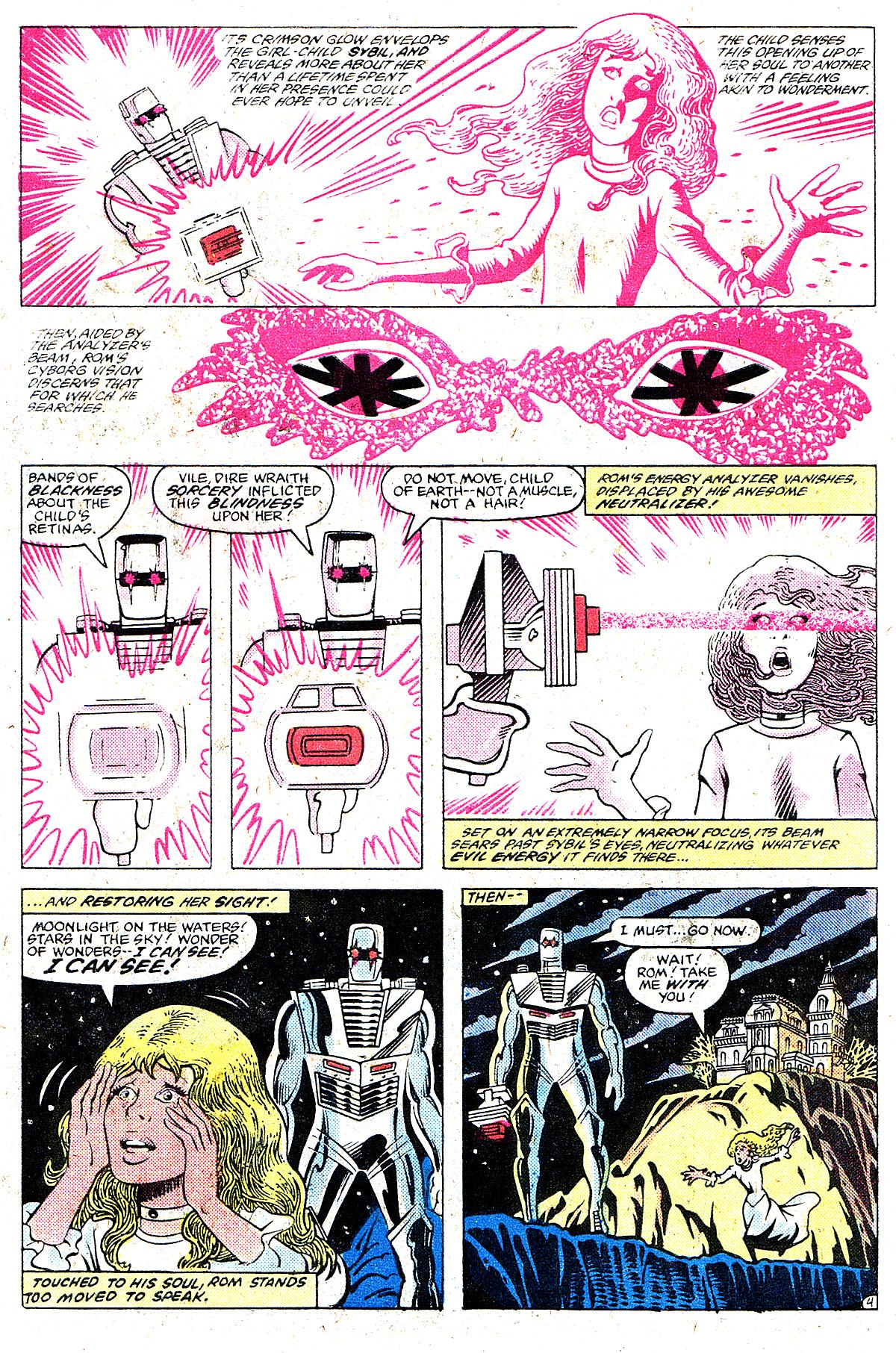 Read online ROM (1979) comic -  Issue #34 - 5