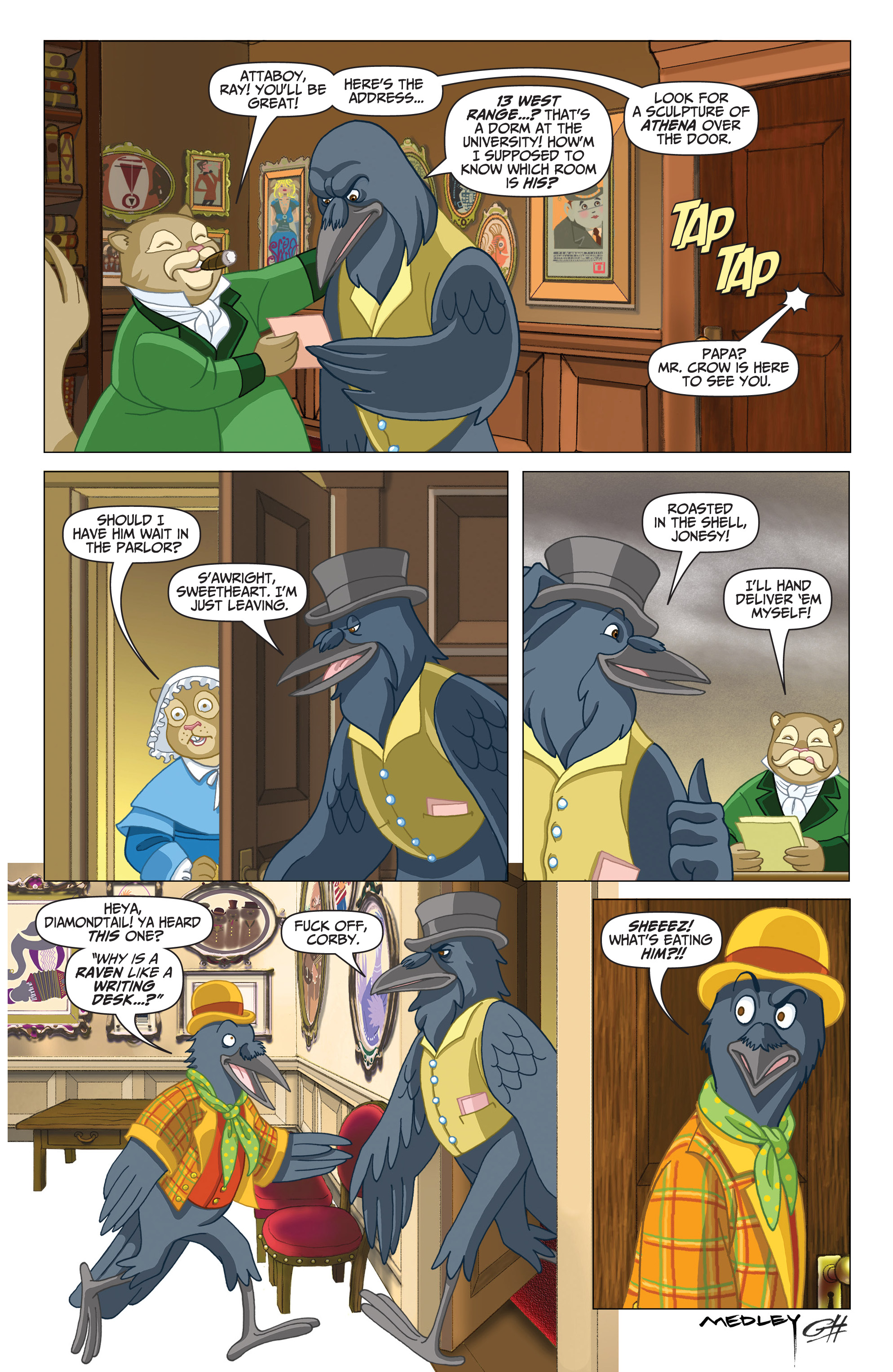 Read online Edgar Allan Poe's Snifter of Terror Season Two comic -  Issue #3 - 27