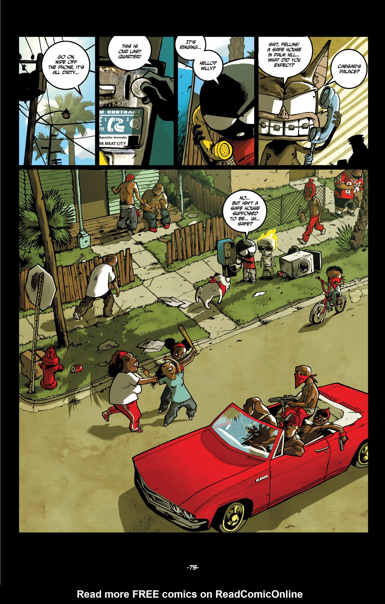 Read online Mutafukaz comic -  Issue # TPB - 75