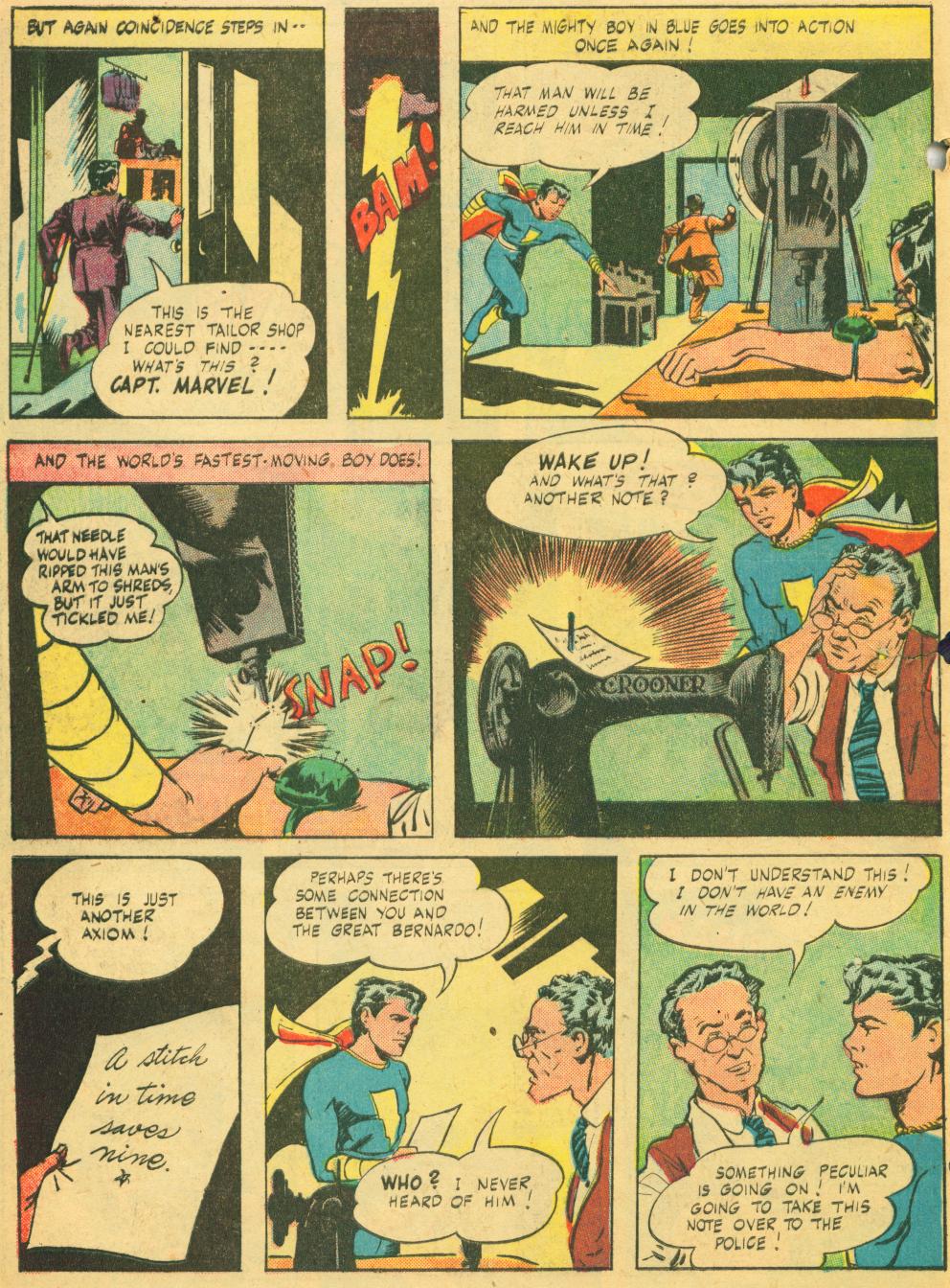 Read online Captain Marvel, Jr. comic -  Issue #42i - 7
