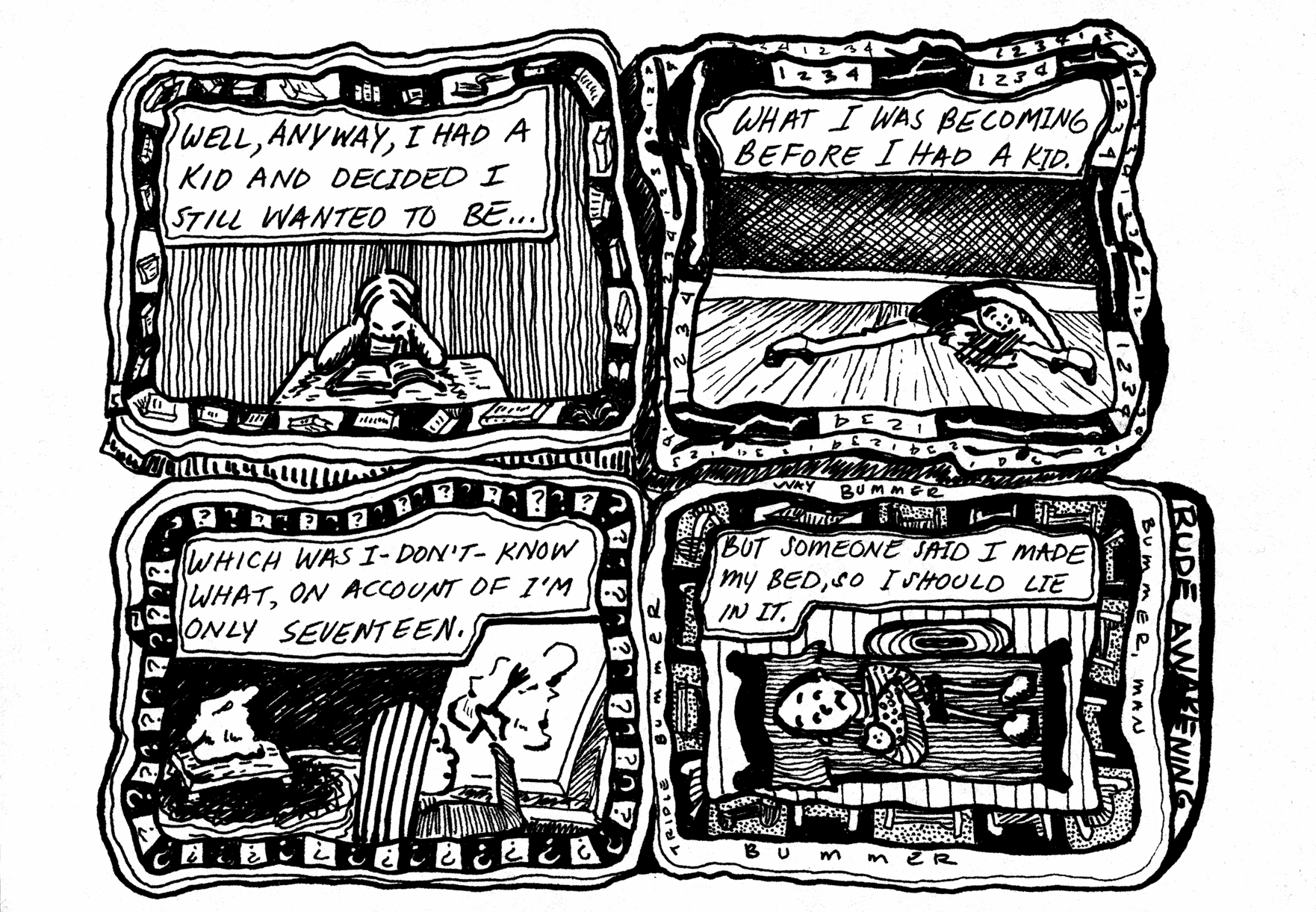 Read online Amazing True Story of a Teenage Single Mom comic -  Issue # TPB (Part 1) - 10