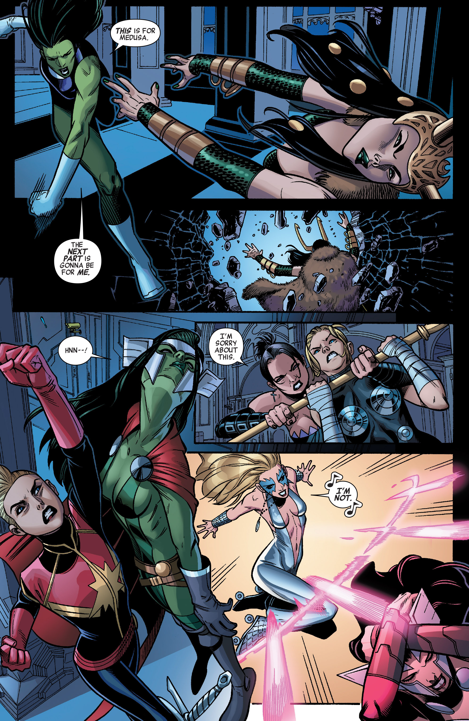 Read online A-Force (2015) comic -  Issue #4 - 10