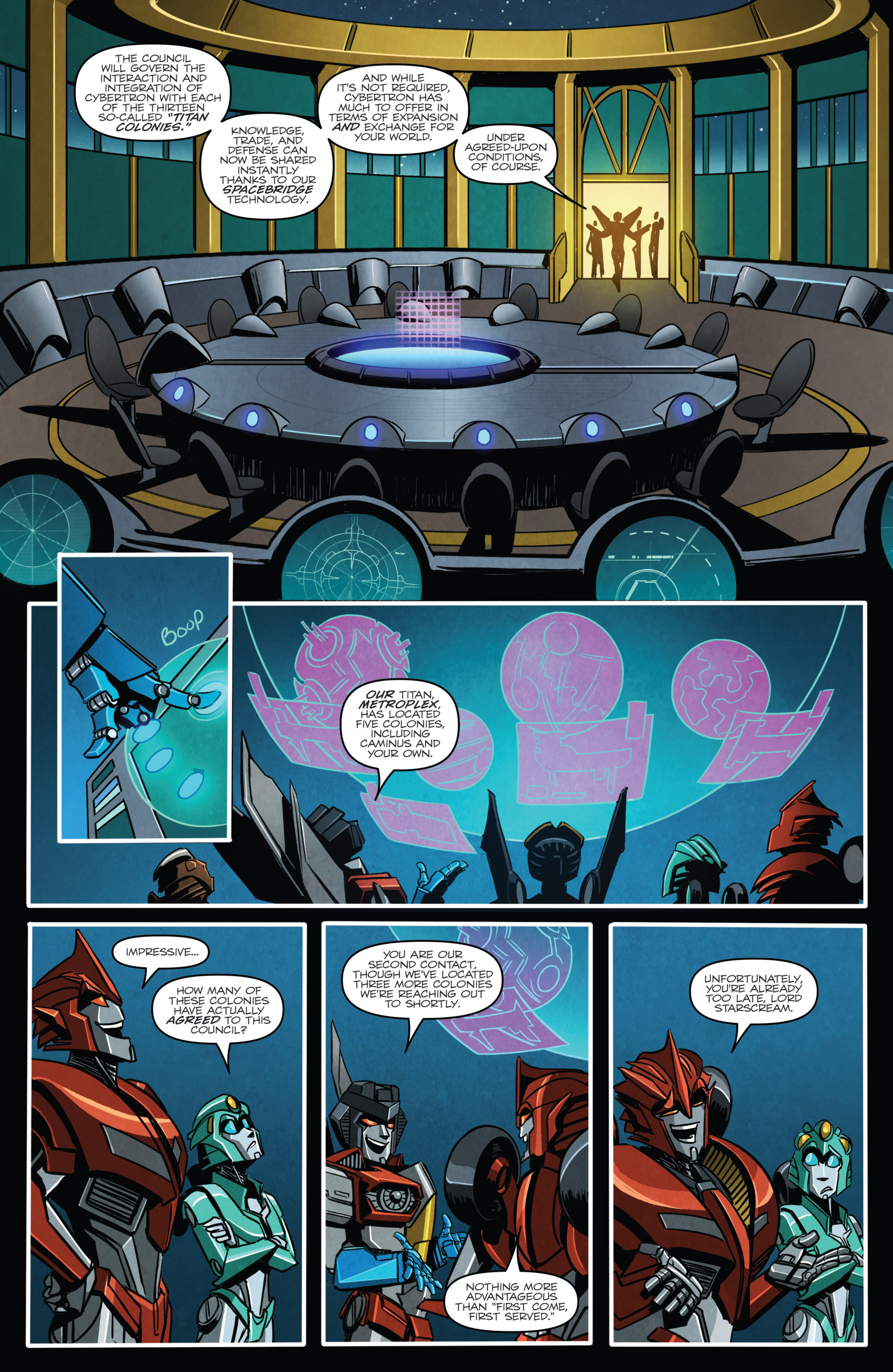 Read online Transformers: Distant Stars comic -  Issue # Full - 11