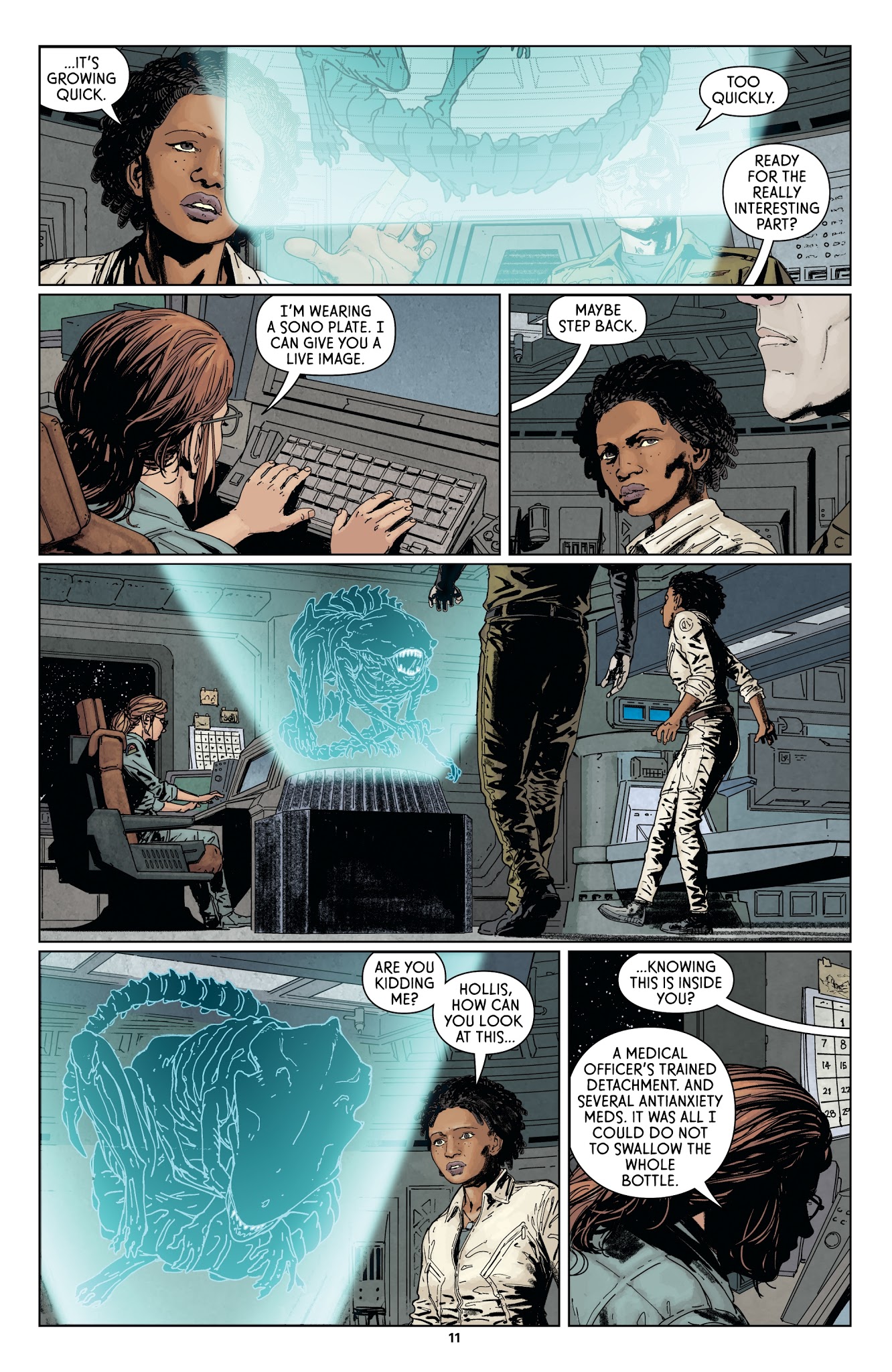 Read online Aliens: Defiance comic -  Issue # _TPB 2 - 8