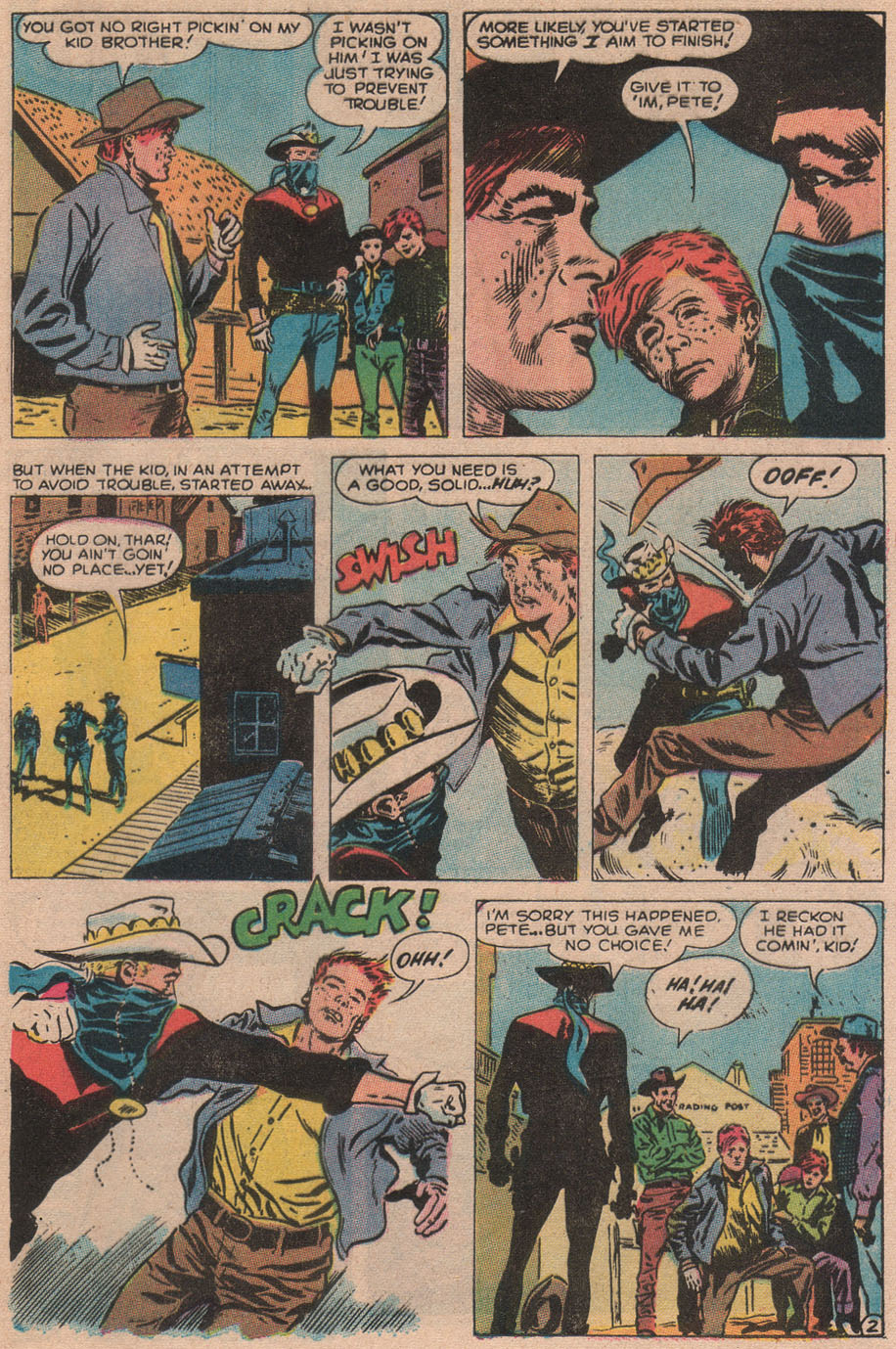 Read online The Outlaw Kid (1970) comic -  Issue #7 - 17
