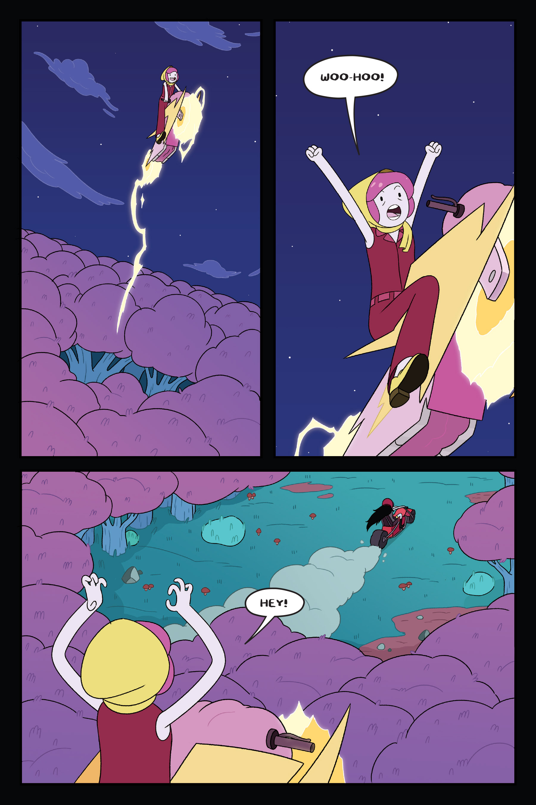Read online Adventure Time: Thunder Road comic -  Issue # TPB - 122