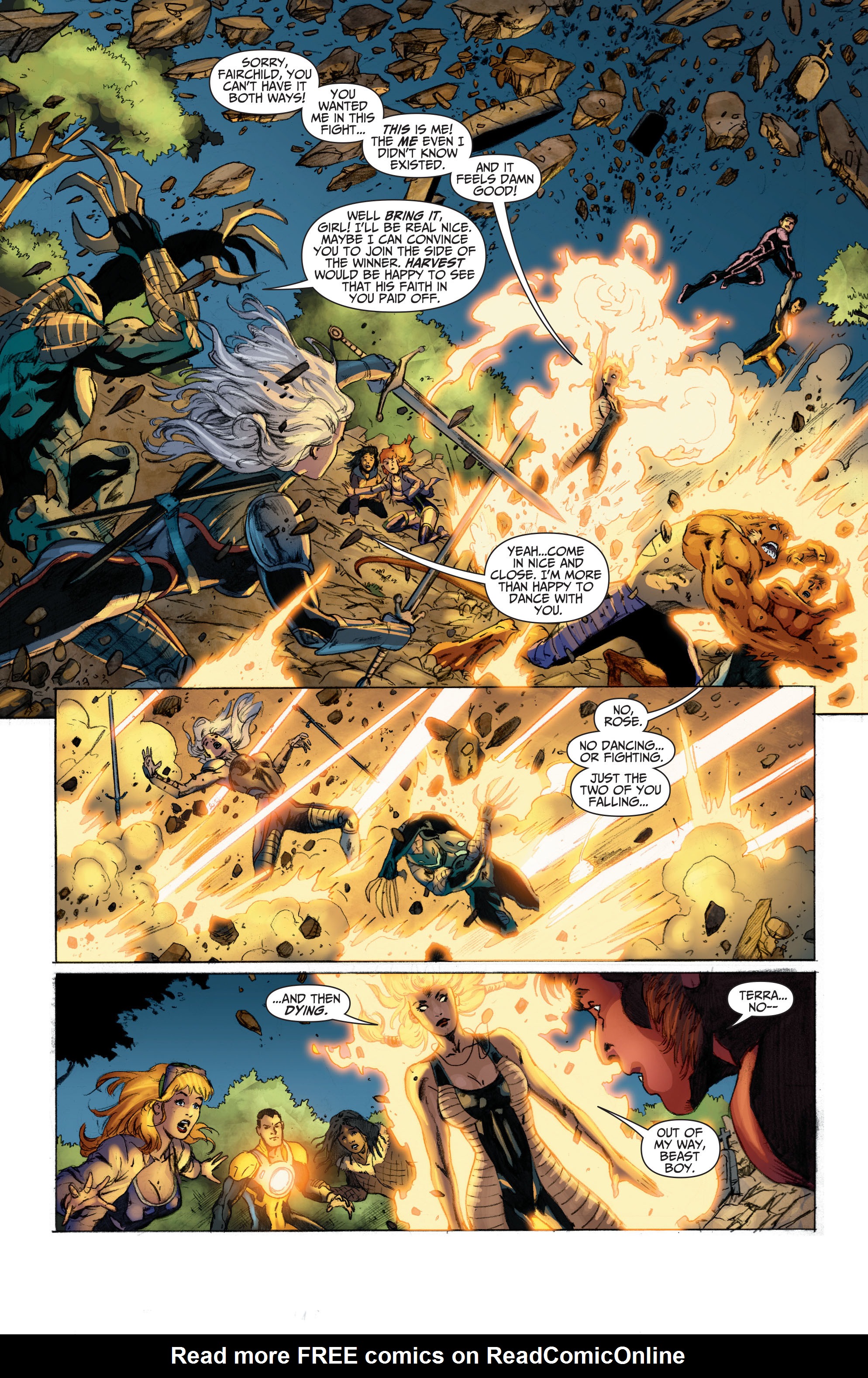 Read online The Ravagers comic -  Issue #7 - 13
