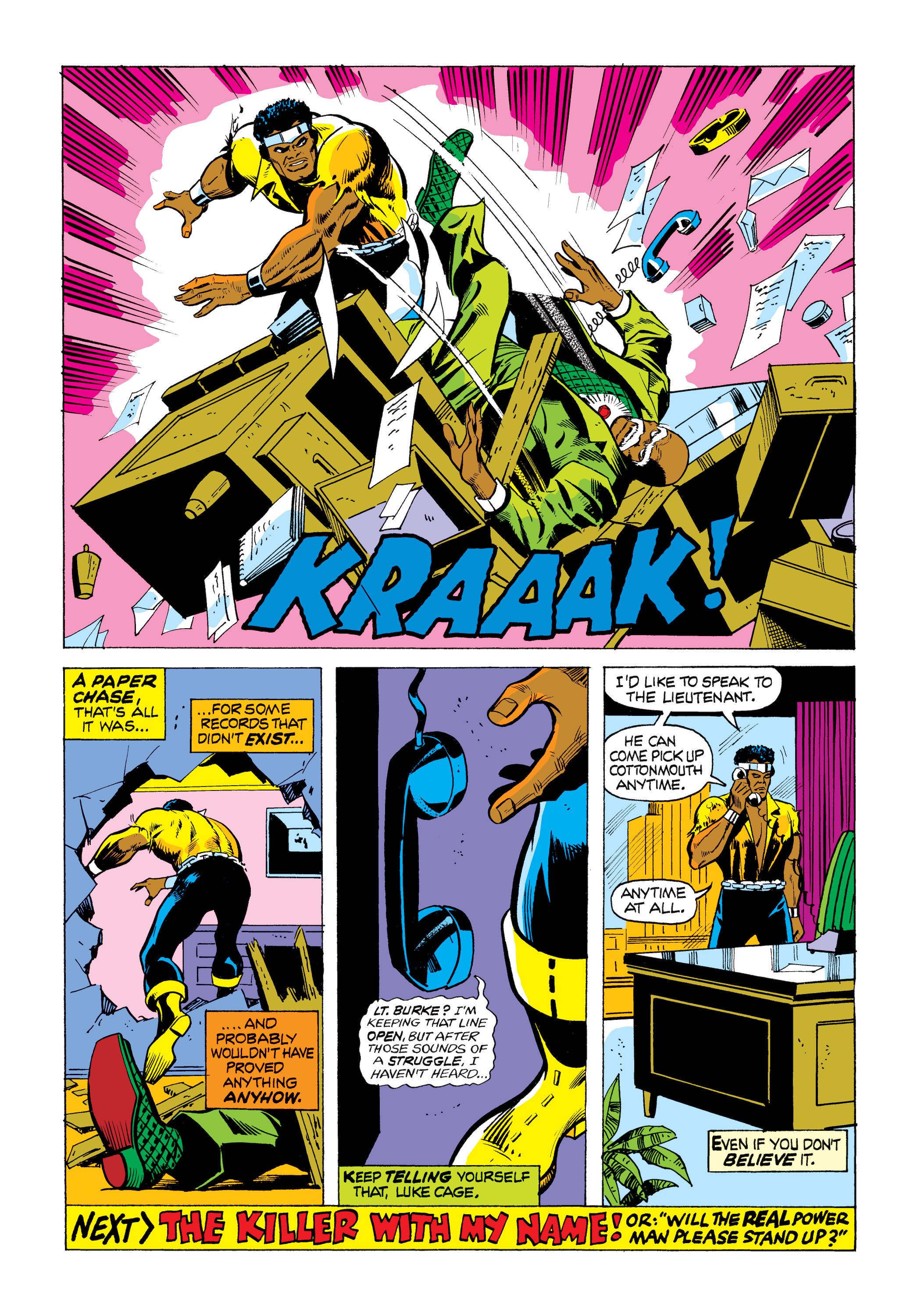 Read online Marvel Masterworks: Luke Cage, Power Man comic -  Issue # TPB 2 (Part 1) - 86