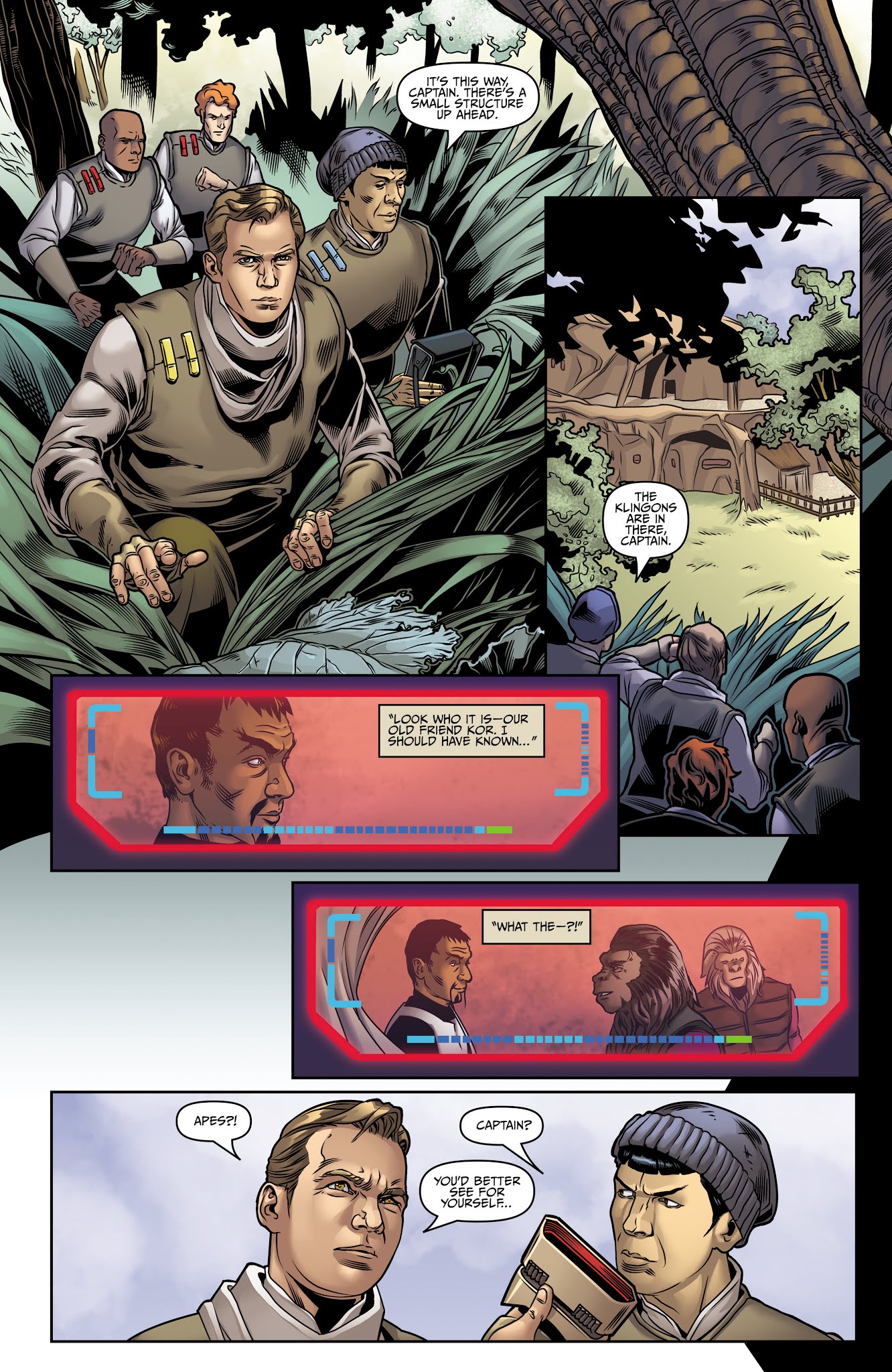 Read online Star Trek/Planet of the Apes: The Primate Directive comic -  Issue # _TPB - 24